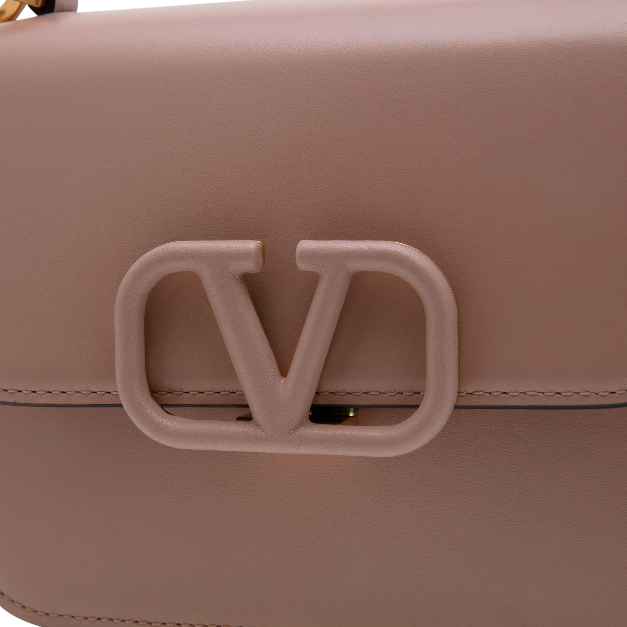 

VSling leather shoulder bag, Brown