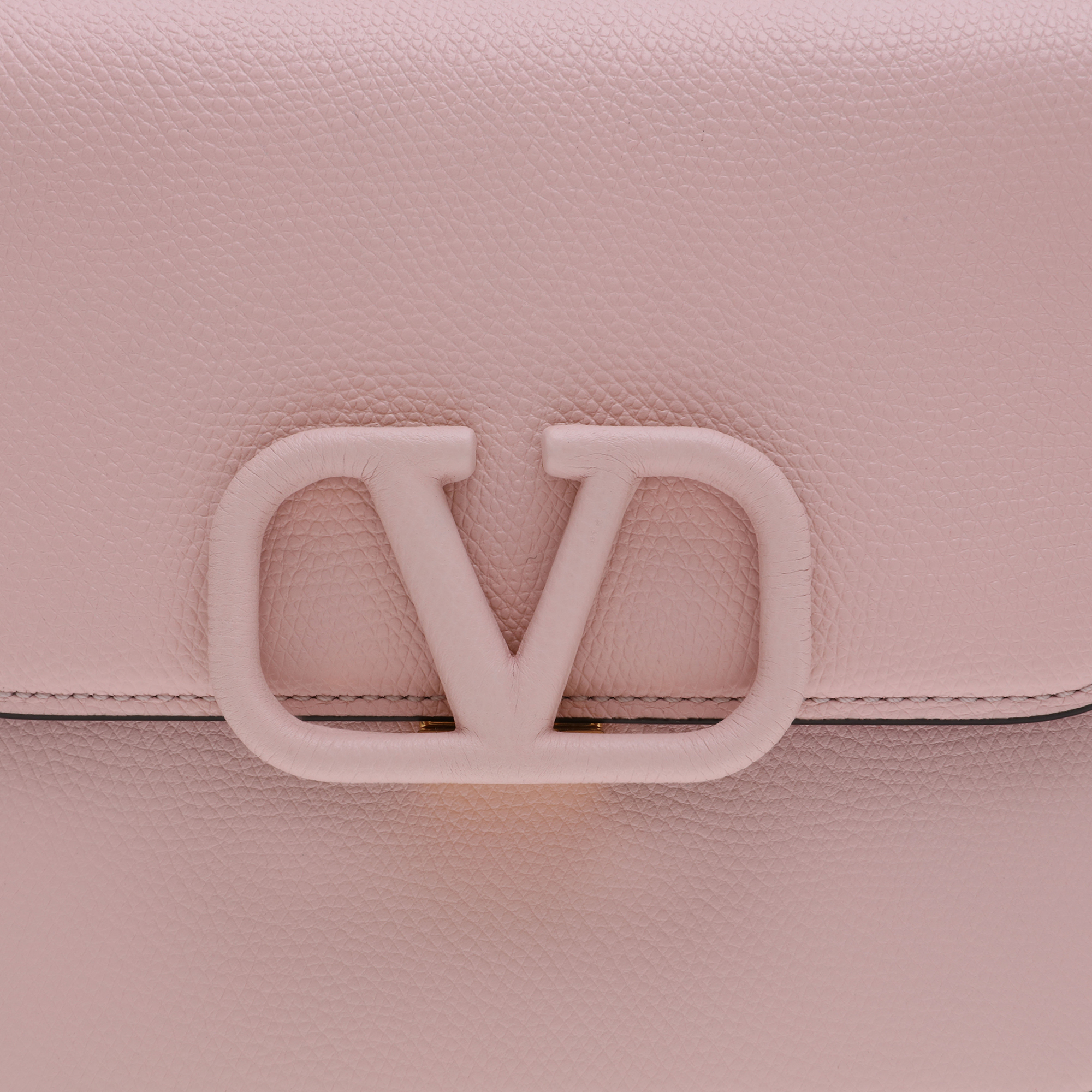 

VSling leather shoulder bag, Pink