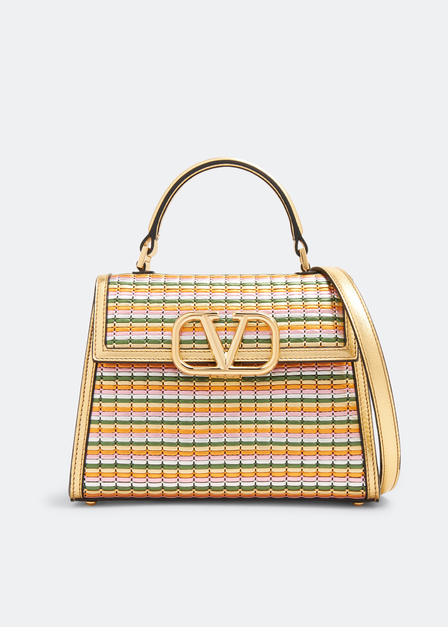 

VSling small top handle bag, Multicolored