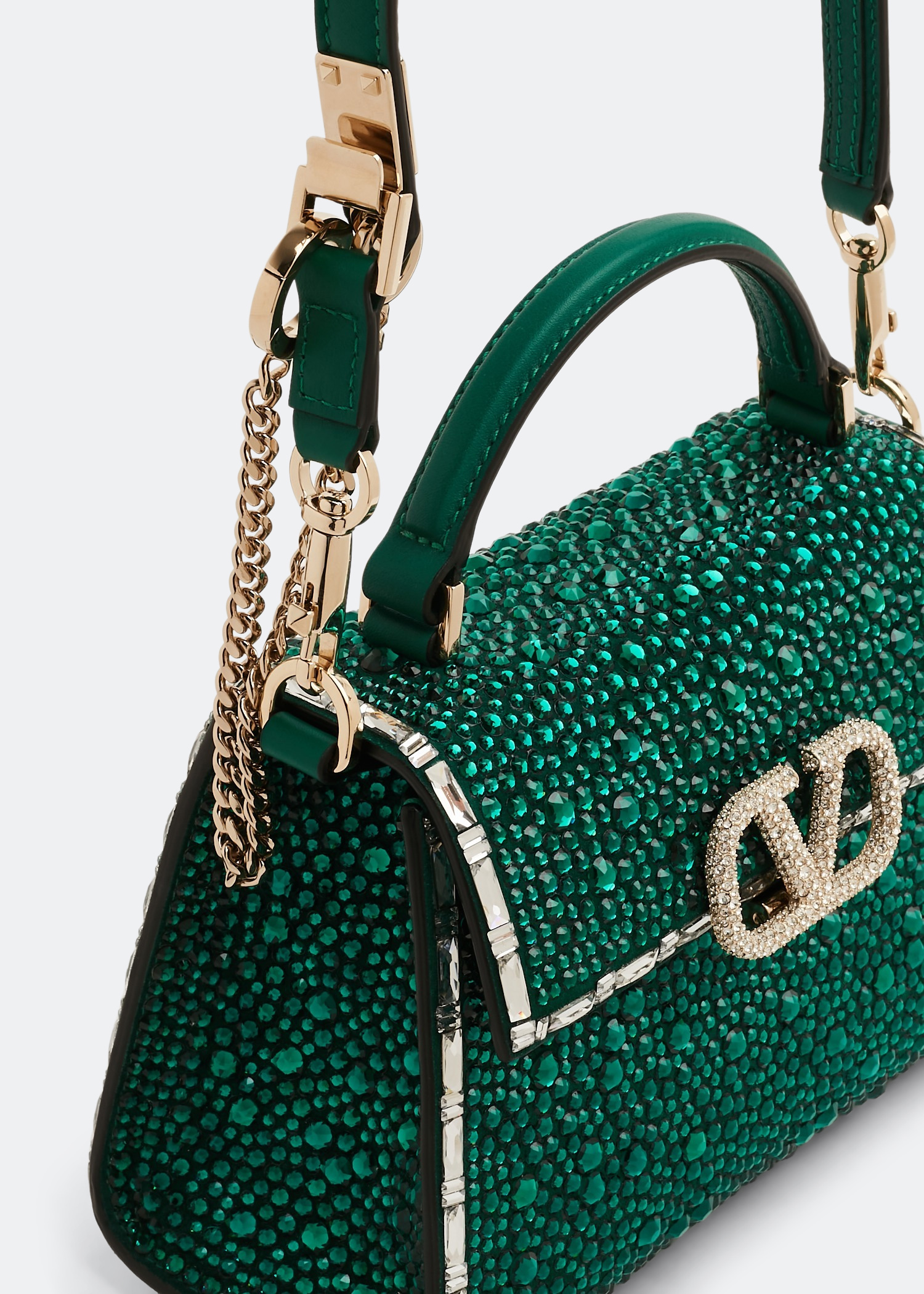 

VSLING mini jewel handbag, Green
