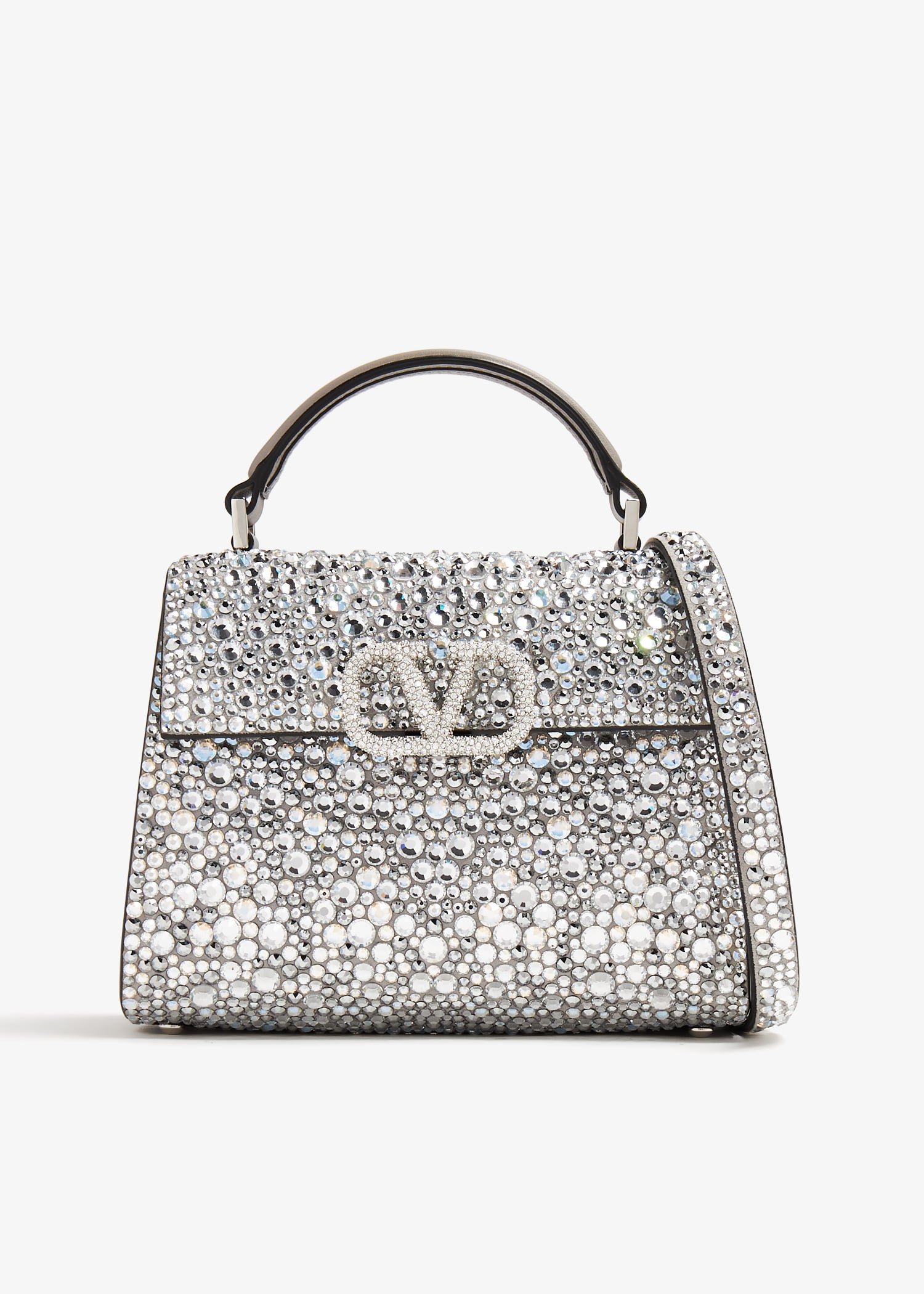 

VSling mini top-handle bag, Silver