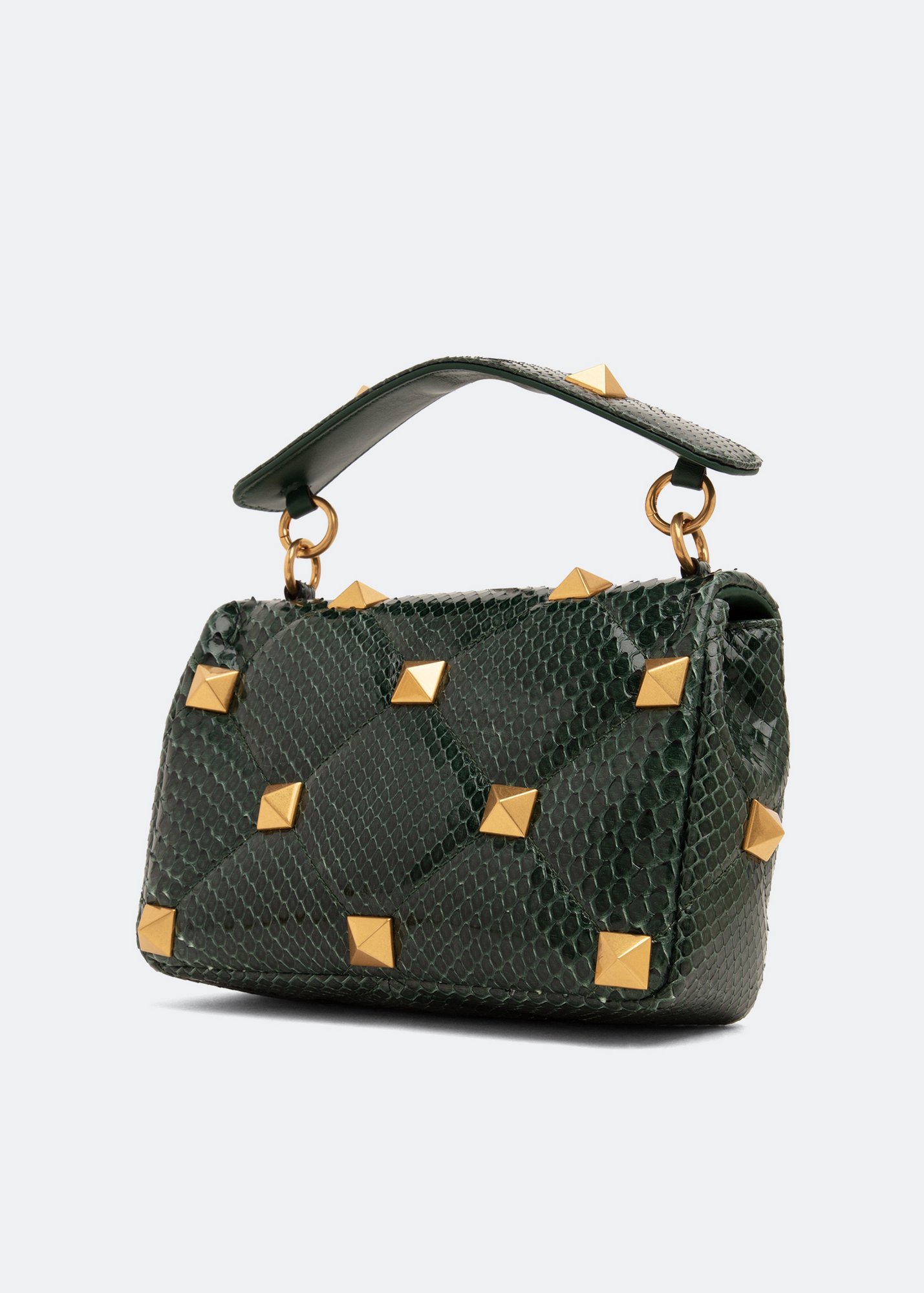 

Roman Stud medium shoulder bag, Green