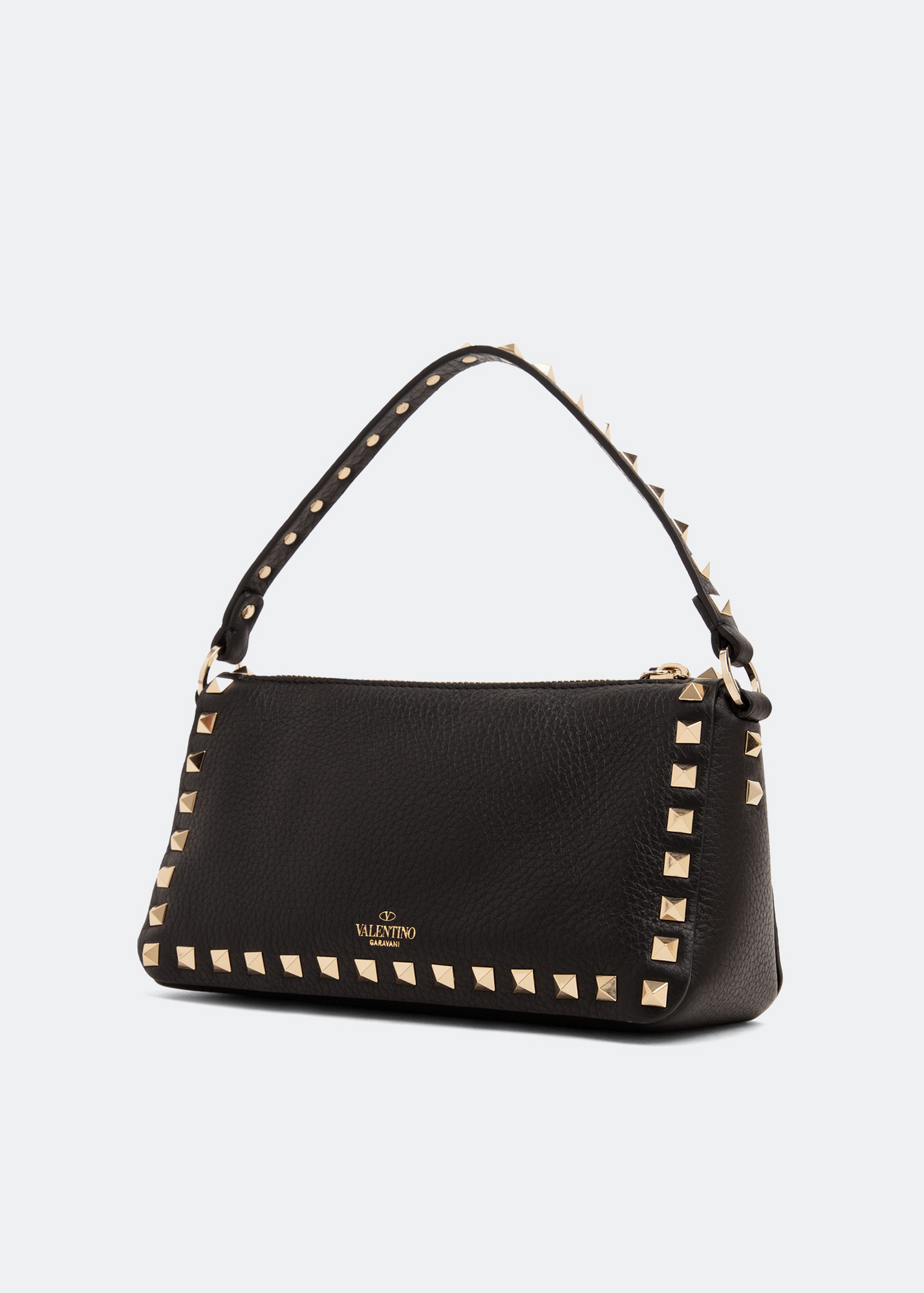 

Small Rockstud shoulder bag, Black