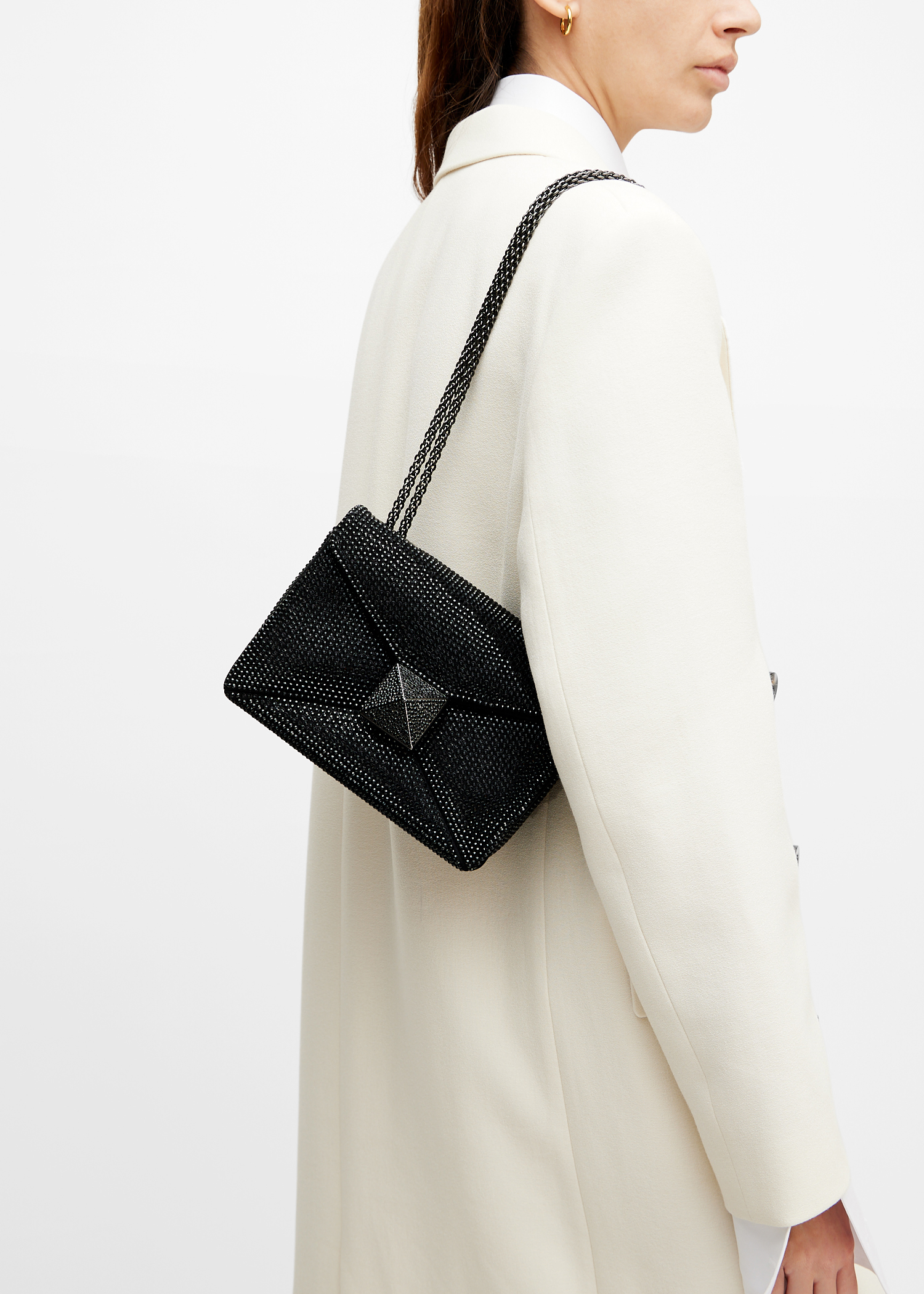

One Stud chain bag, Black