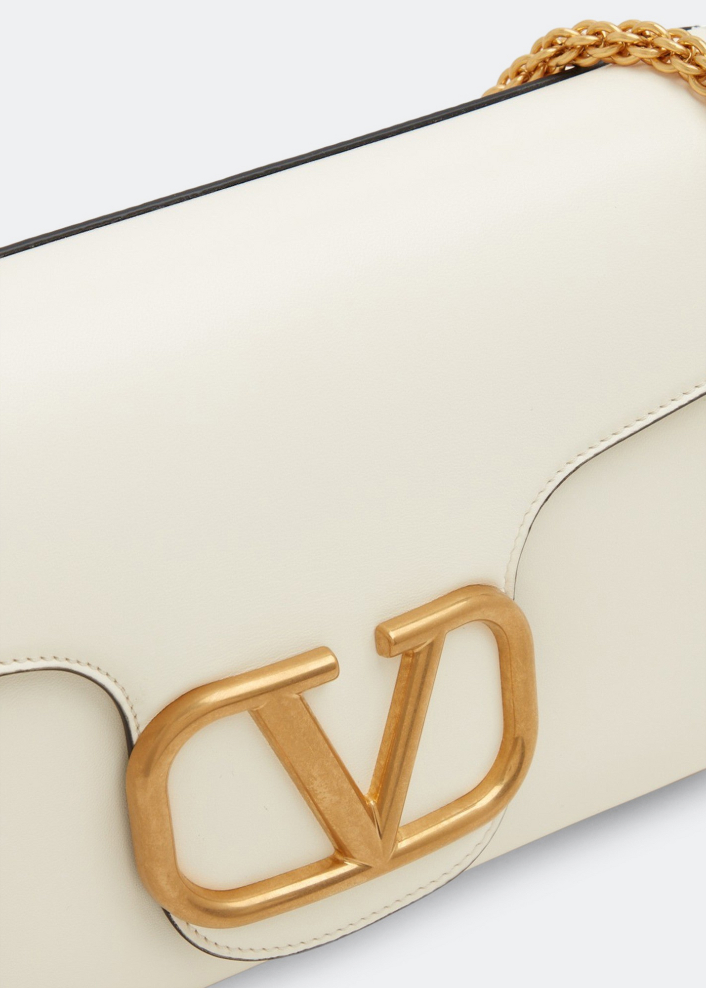 

Stud Sign shoulder bag, White