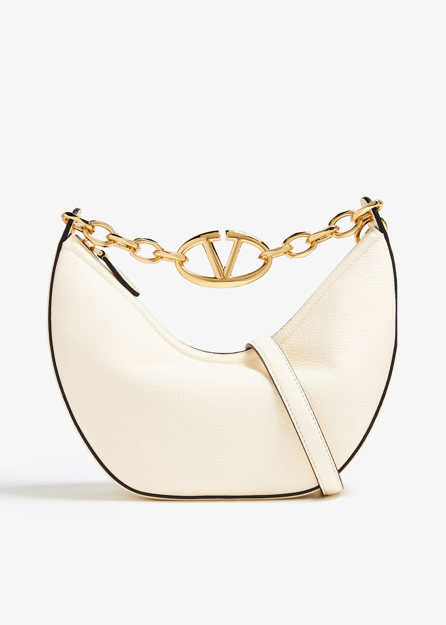 

VLogo Moon shoulder bag, White