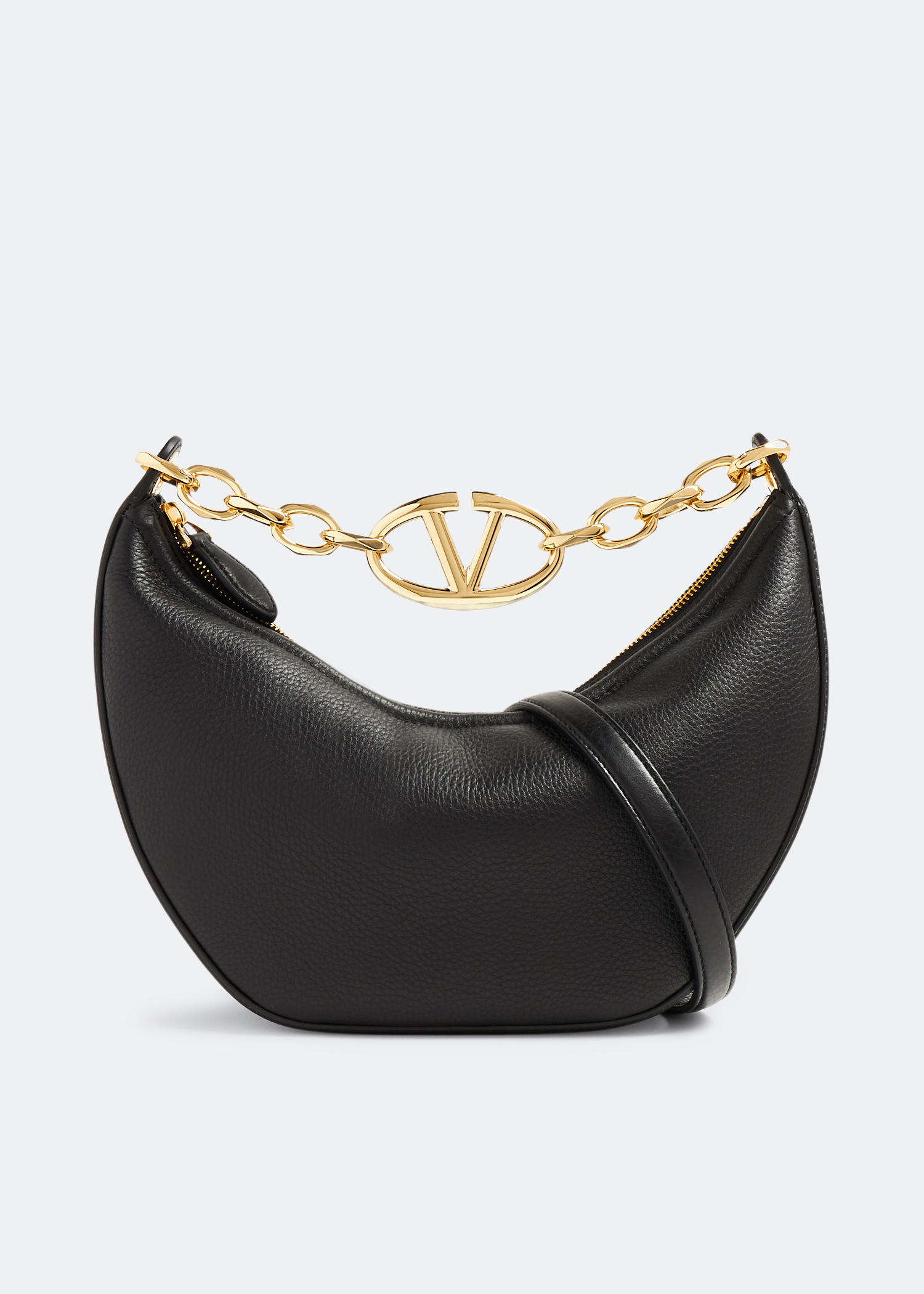 

VLogo Moon shoulder bag, Black