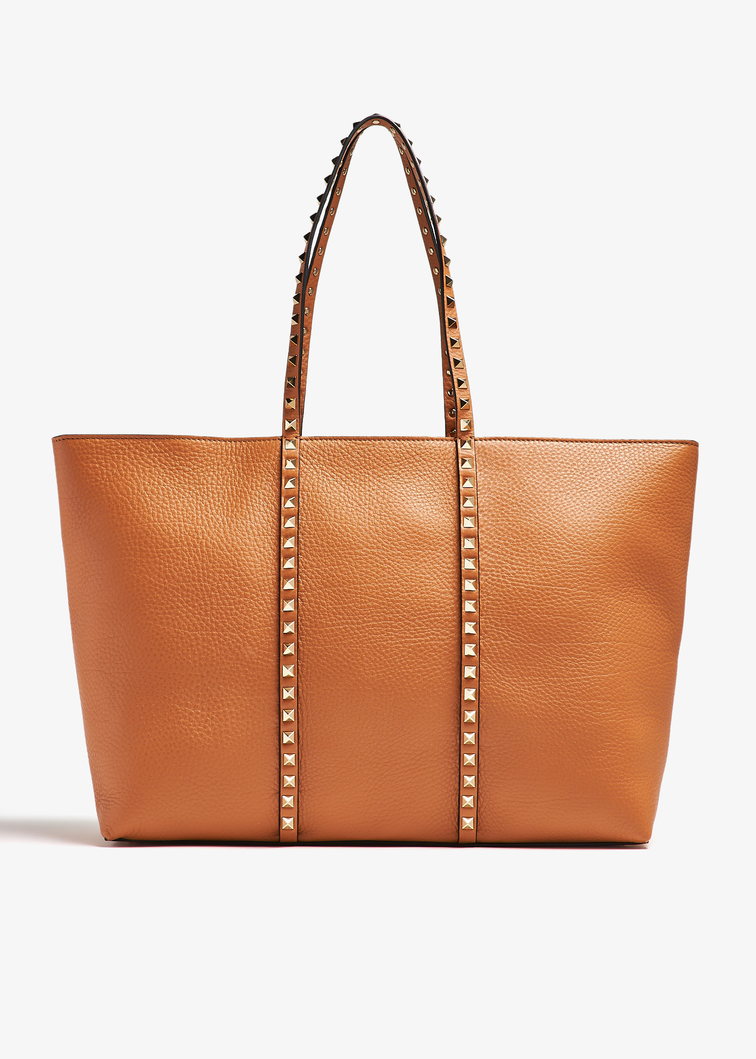 

Rockstud tote bag, Brown