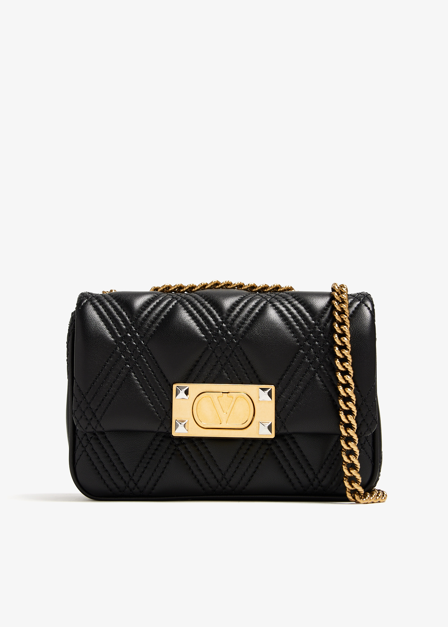 

Quiltie 67 small shoulder bag, Black