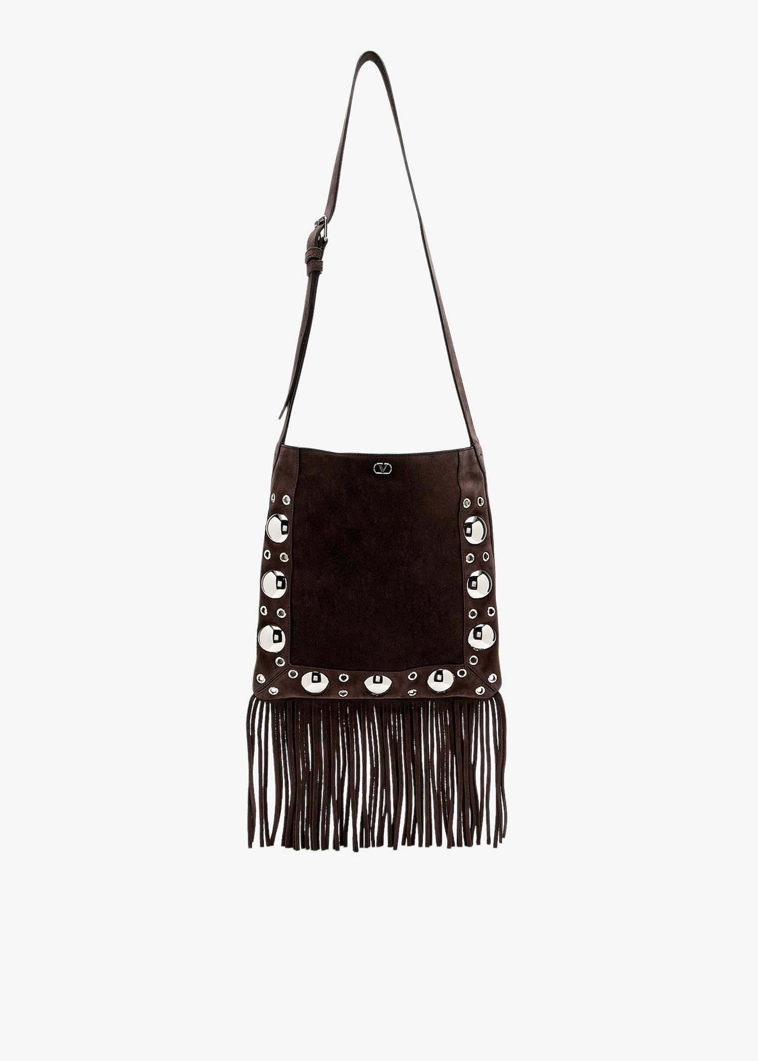 

Nellcôte fringe shoulder bag, Brown