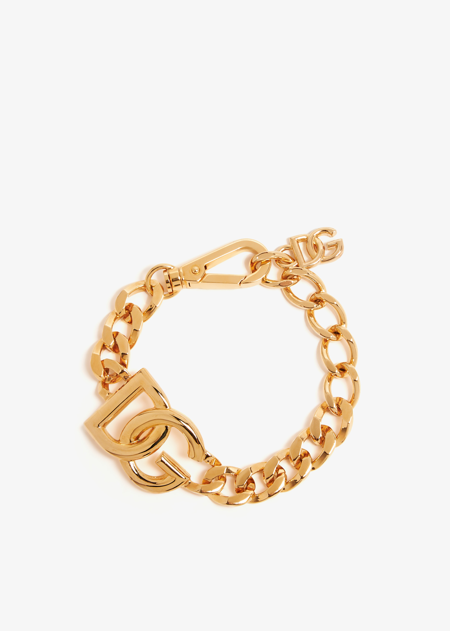 

DG logo link bracelet, Gold