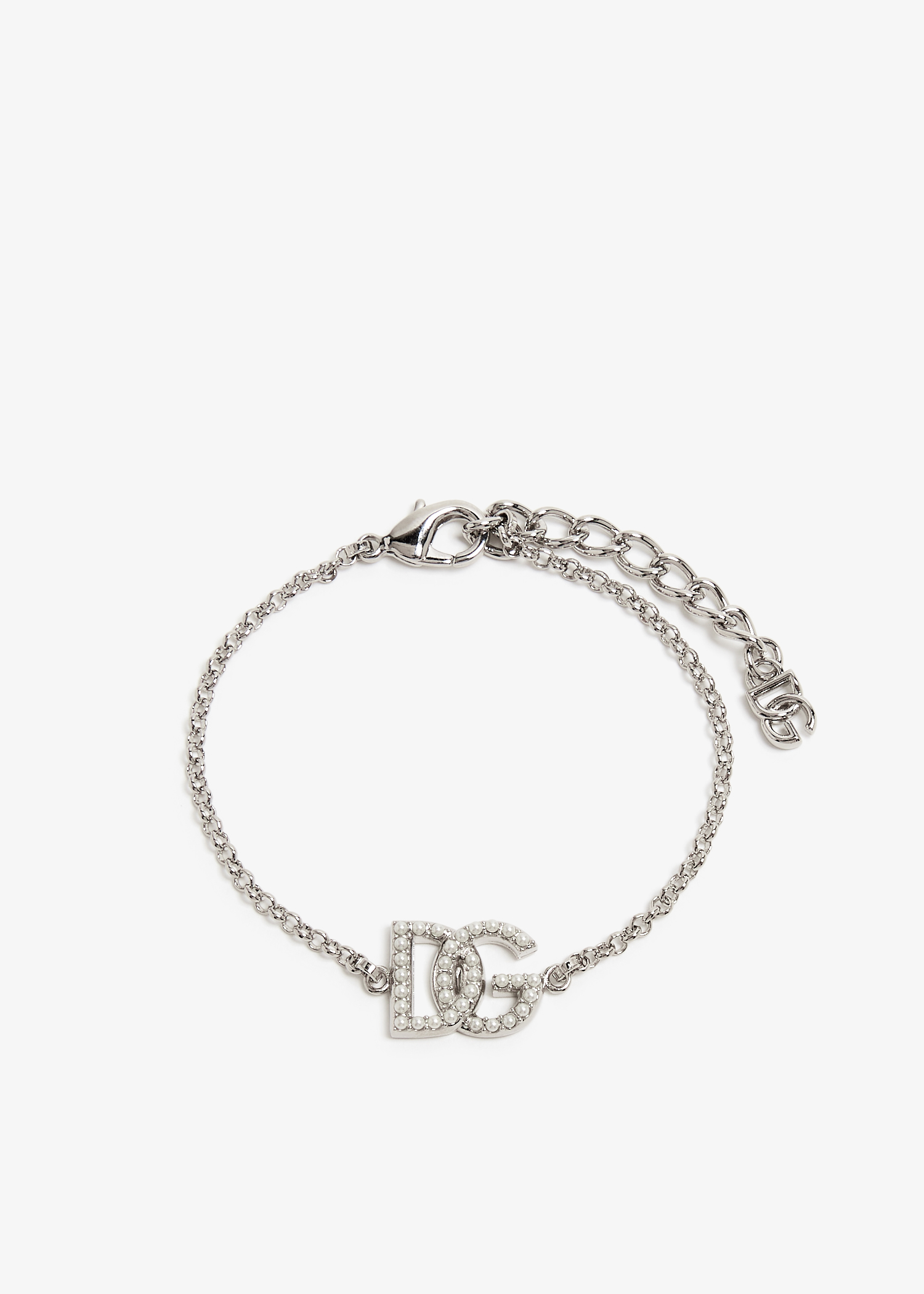 

DG logo link bracelet, Silver