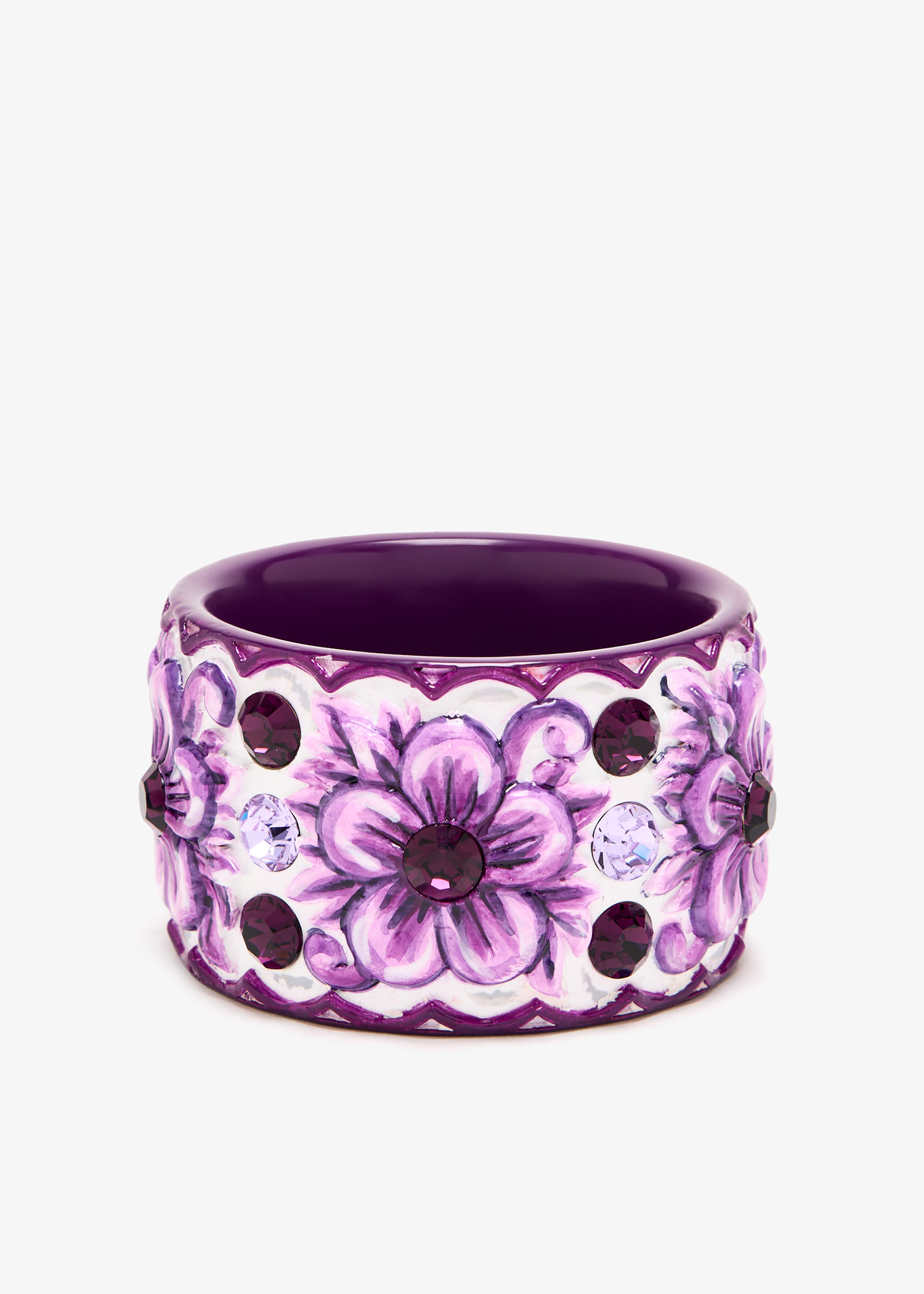 

Maiolica bracelet, Purple