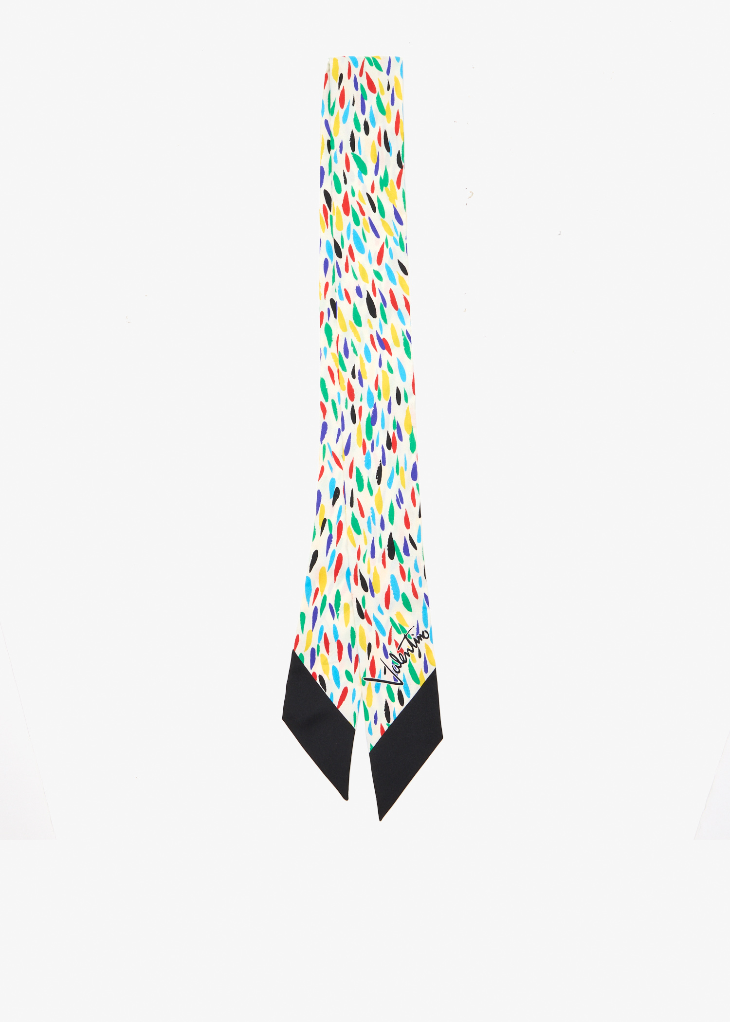 

Silk bandeau scarf, Multicolored