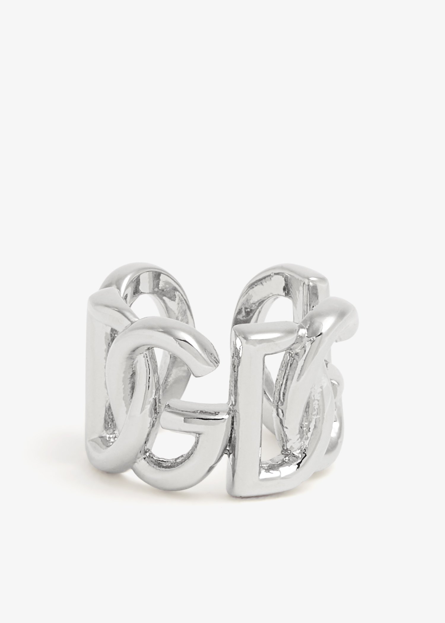 

DG logo single ear cuff, Silver