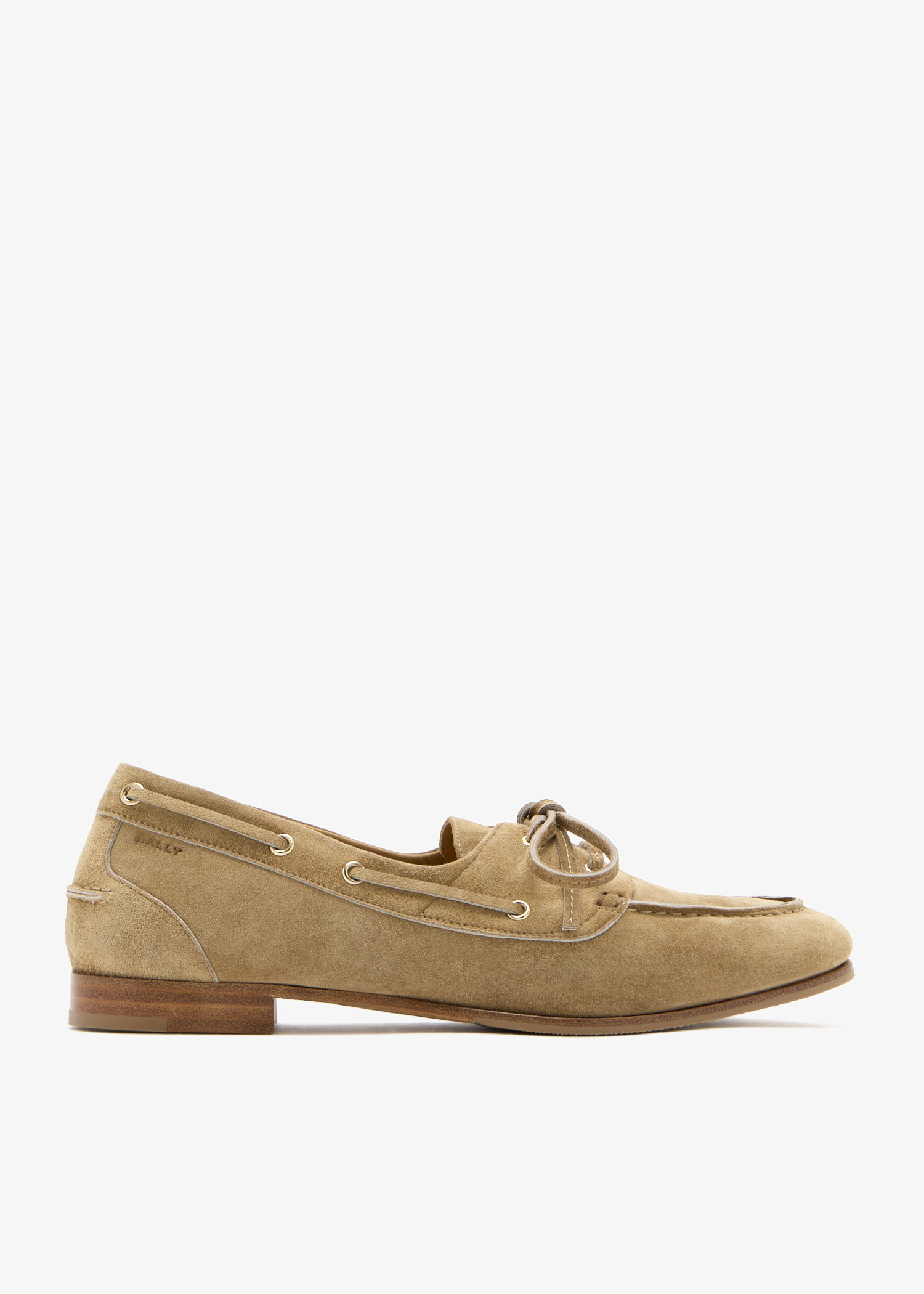 

Plume boat shoes, Beige