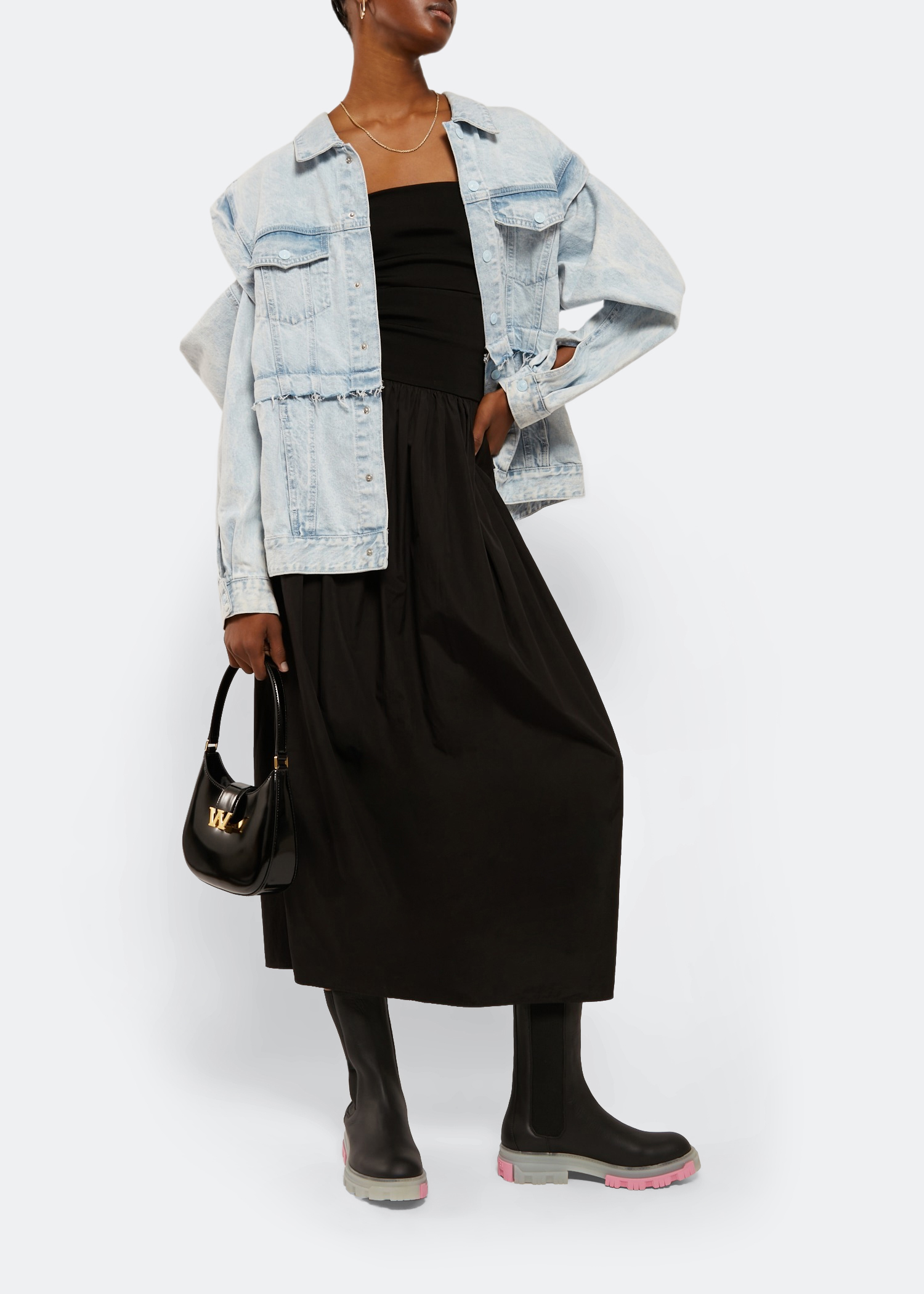 

Military Chelsea boots, Black