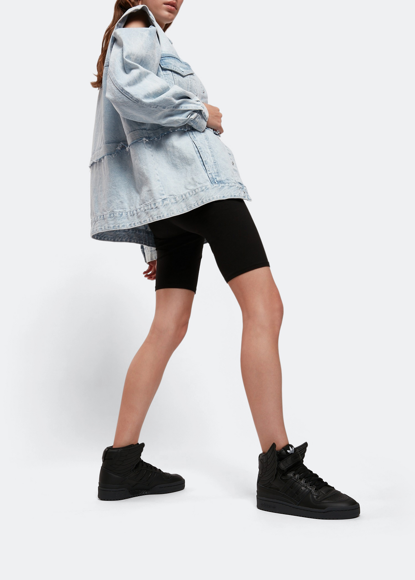 

x Jeremy Scott Forum Hi Wings 4.0 sneakers, Black