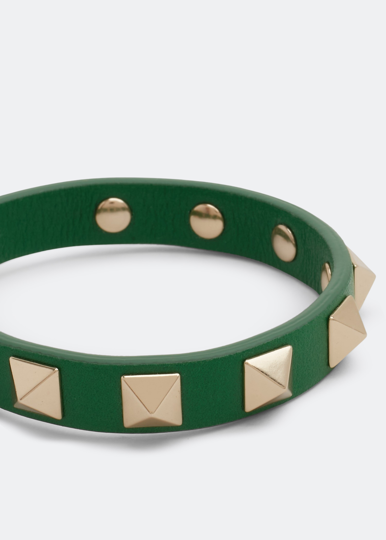 

Rockstud bracelet, Green