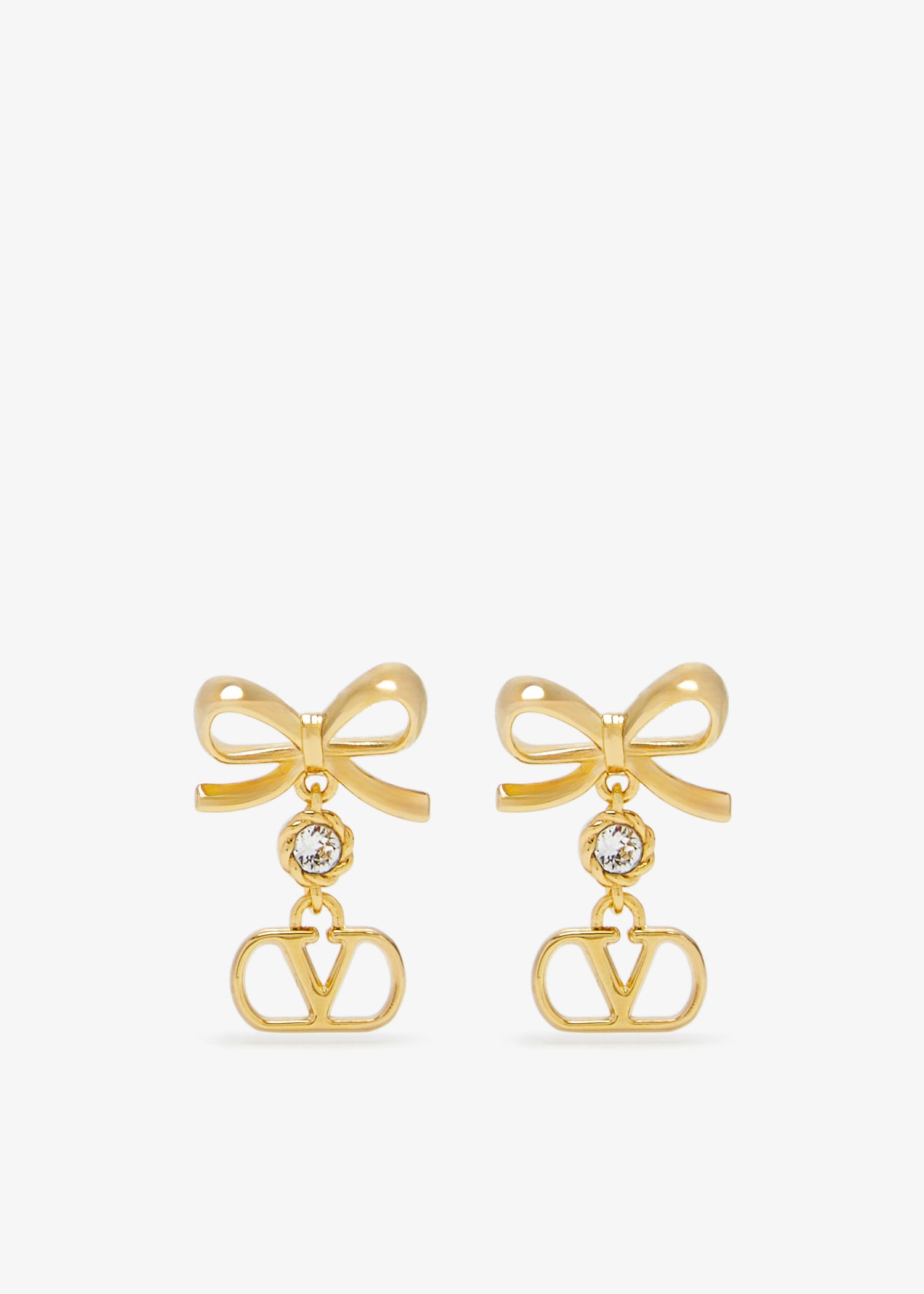 

Vlogo Signature earrings, Gold