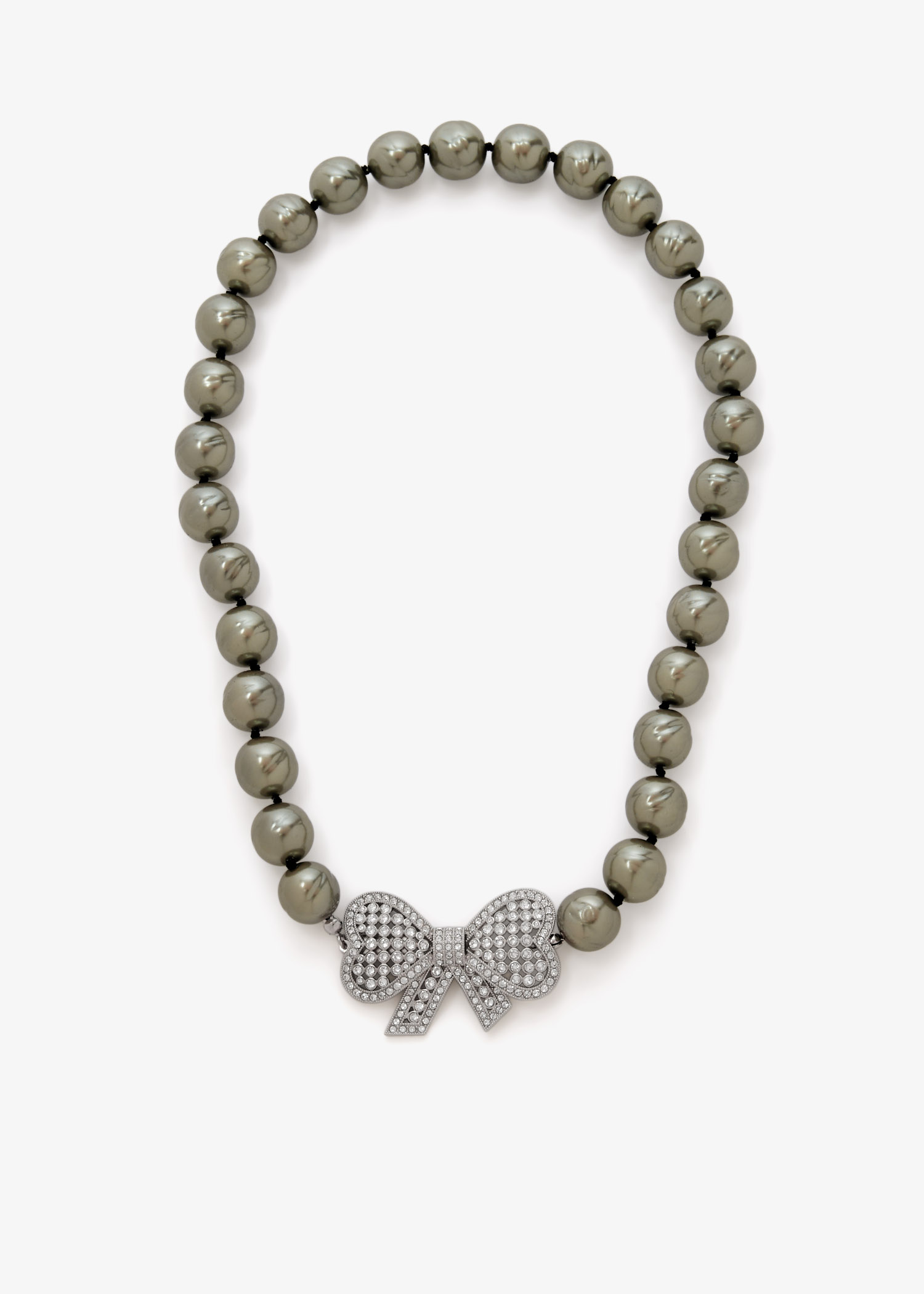 

Trop Chou necklace, Grey