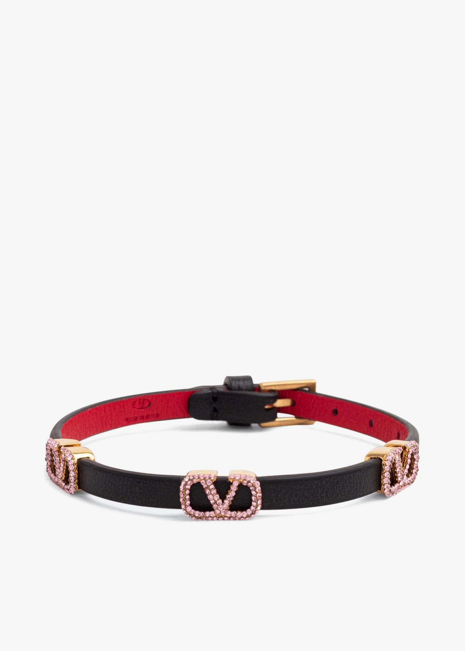 

VLogo Signature bracelet, Black