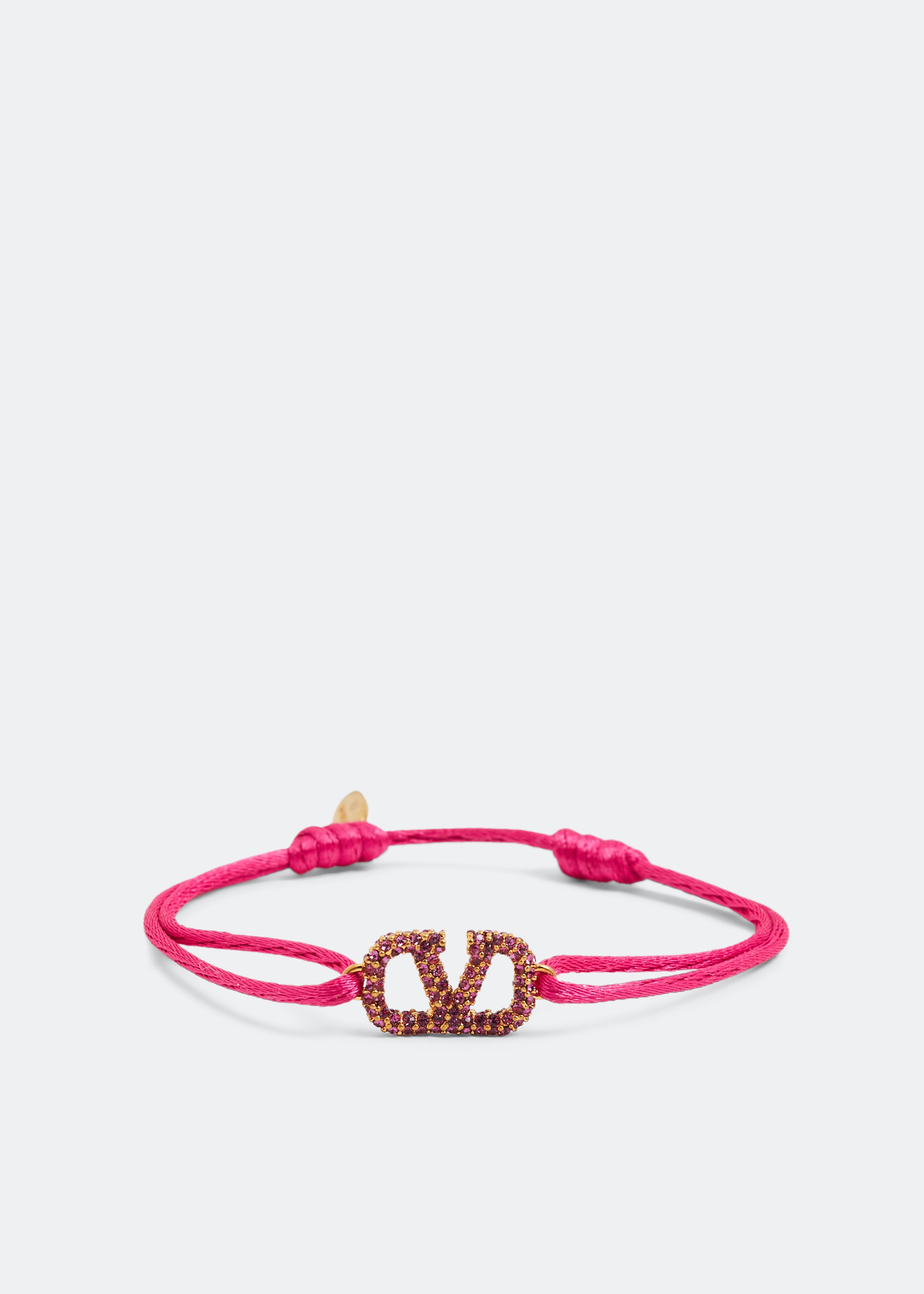 

VLogo Signature bracelet, Pink