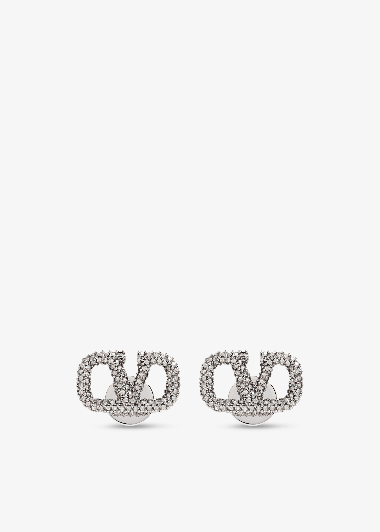 

VLogo Signature earrings, Gold