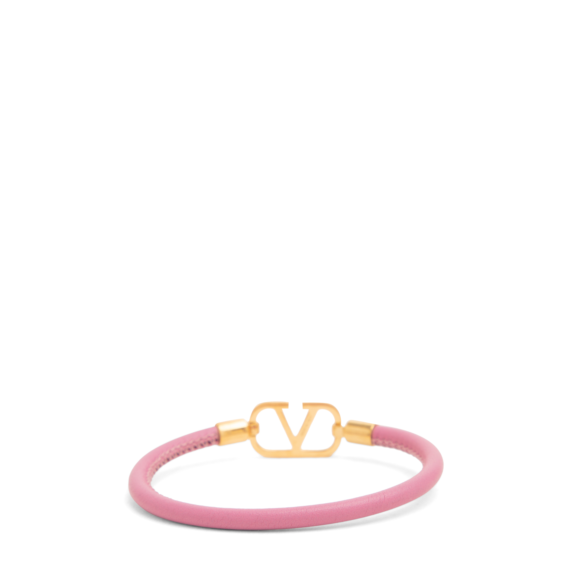 

VLogo bracelet, Pink