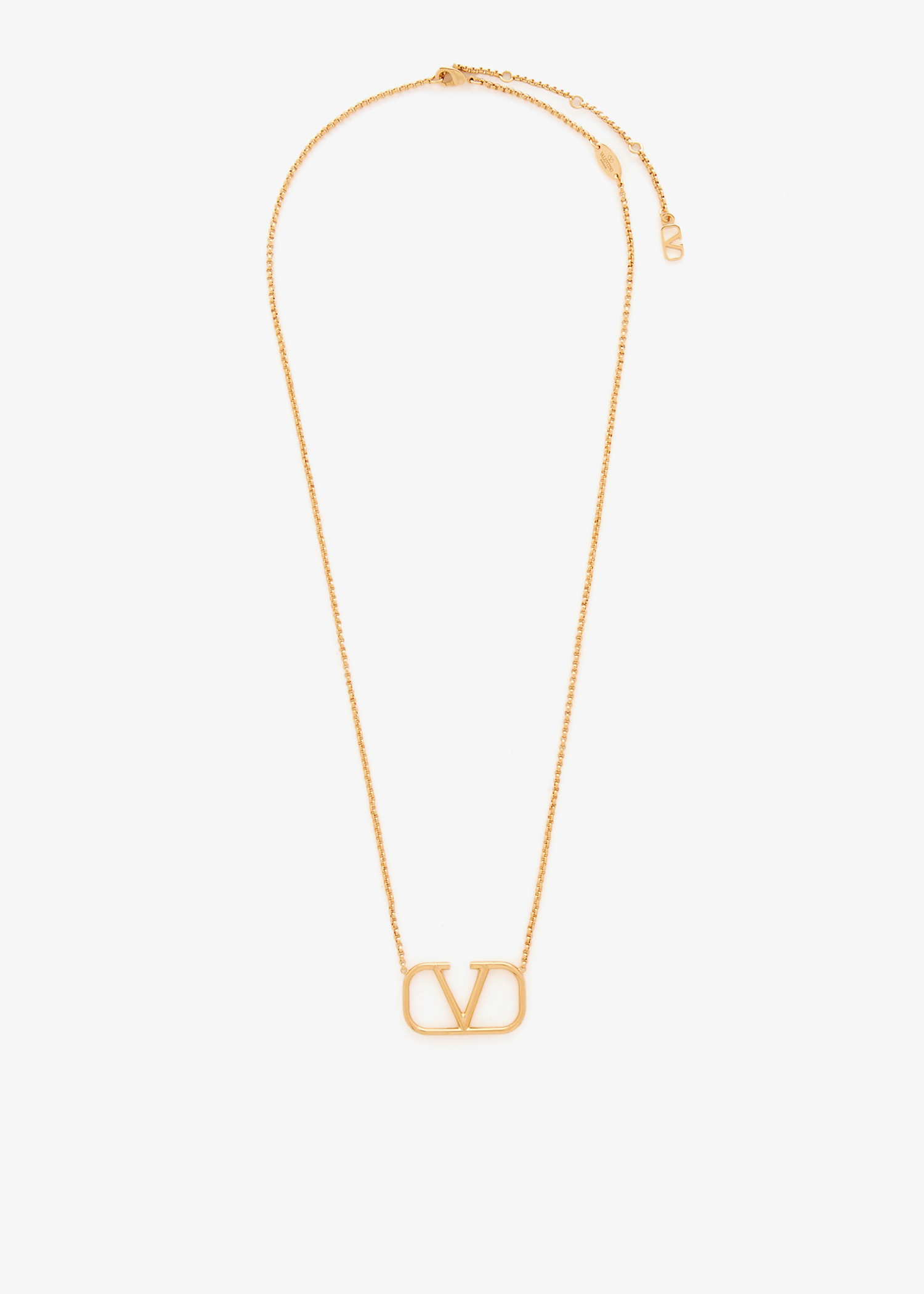 

VLogo Signature necklace, Gold