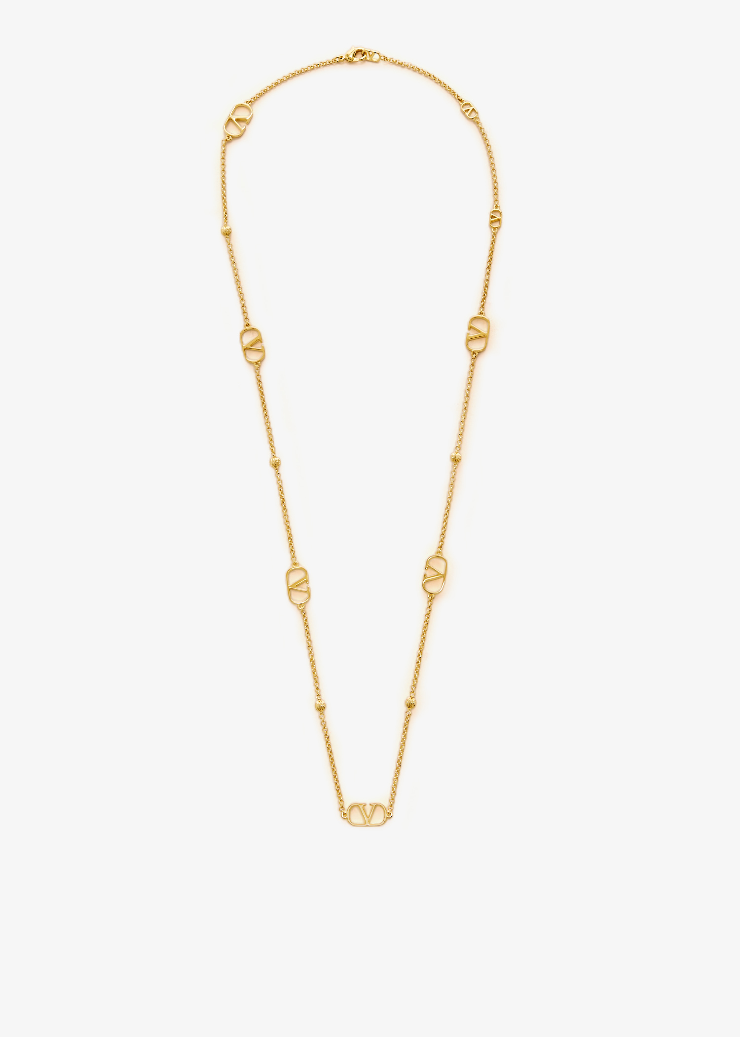 

VLogo Signature necklace, Gold