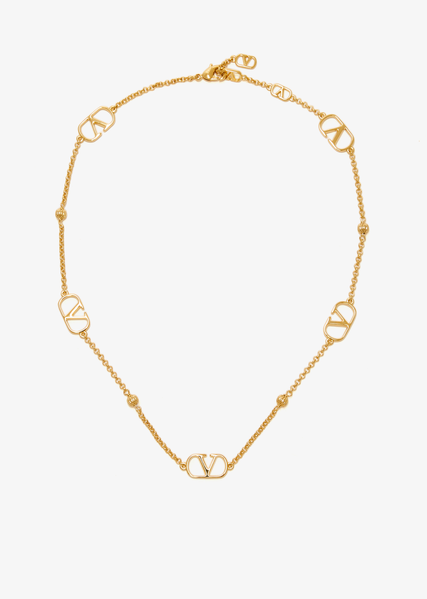 

VLogo Signature necklace, Gold