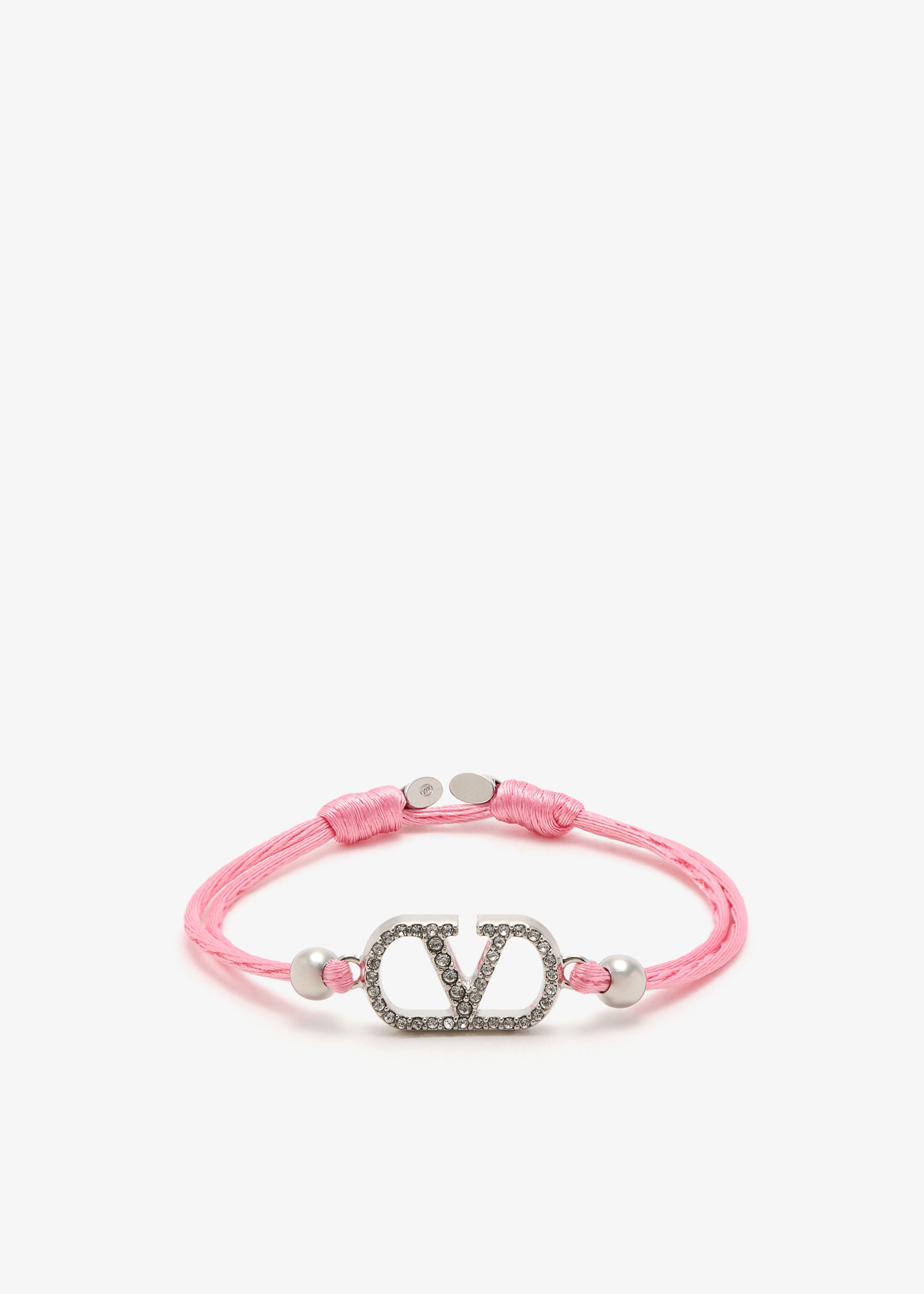 

VLogo Signature bracelet, Pink