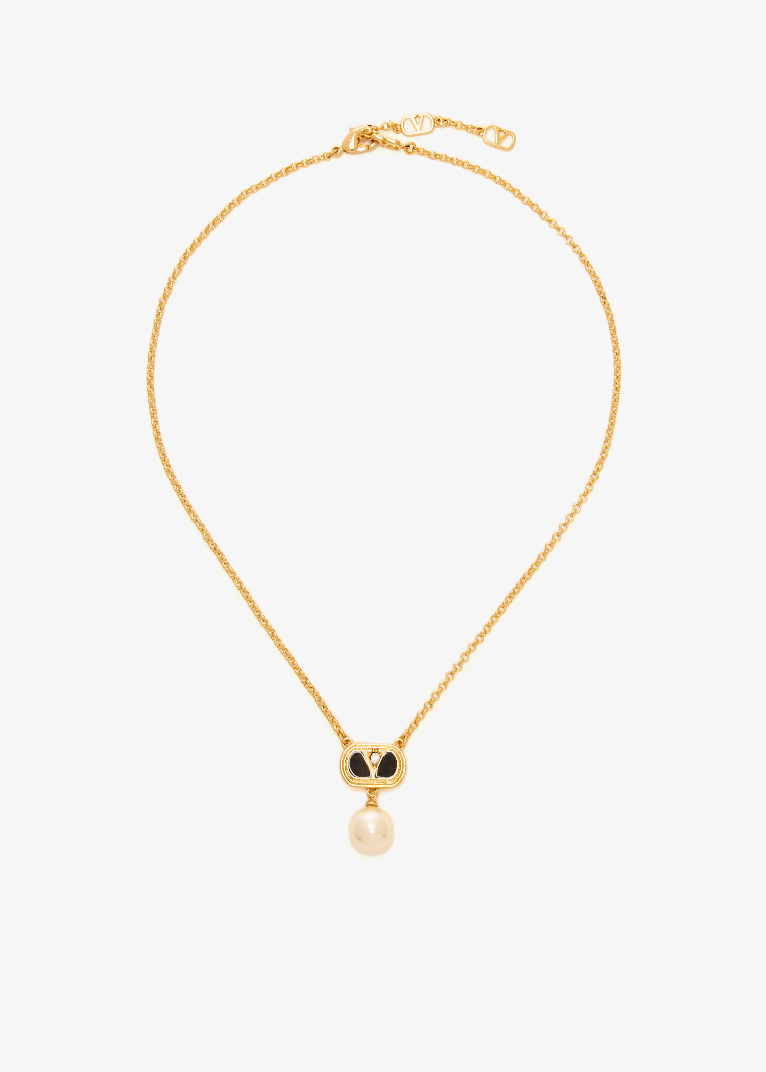 

Ovalette necklace, Gold