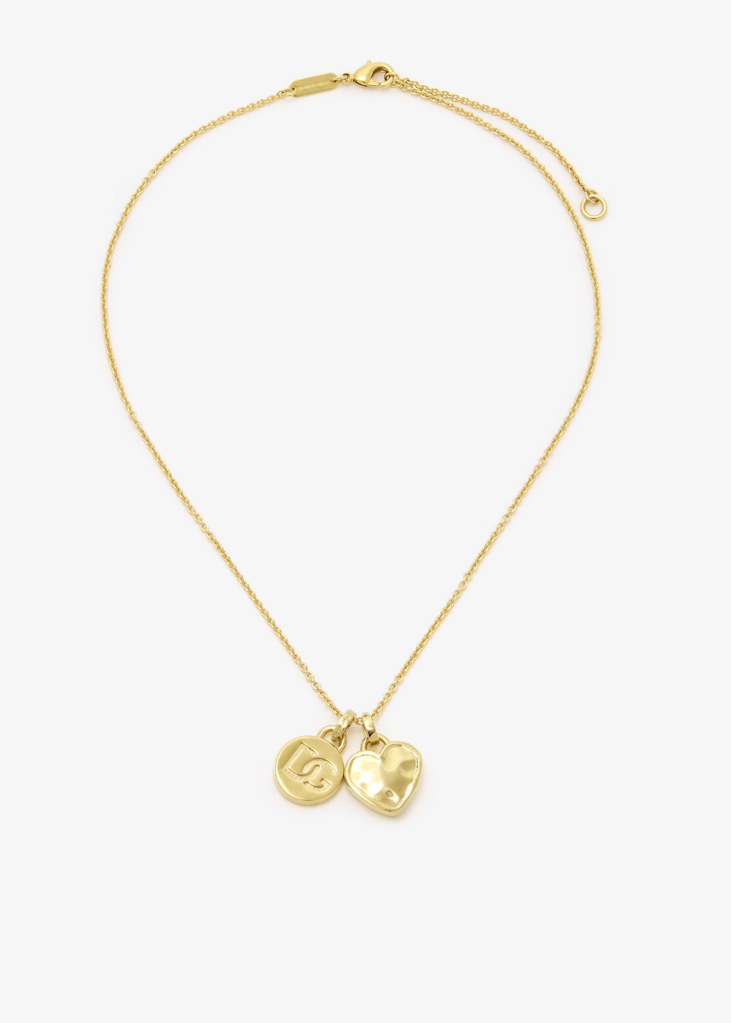 

Heart logo necklace, Gold