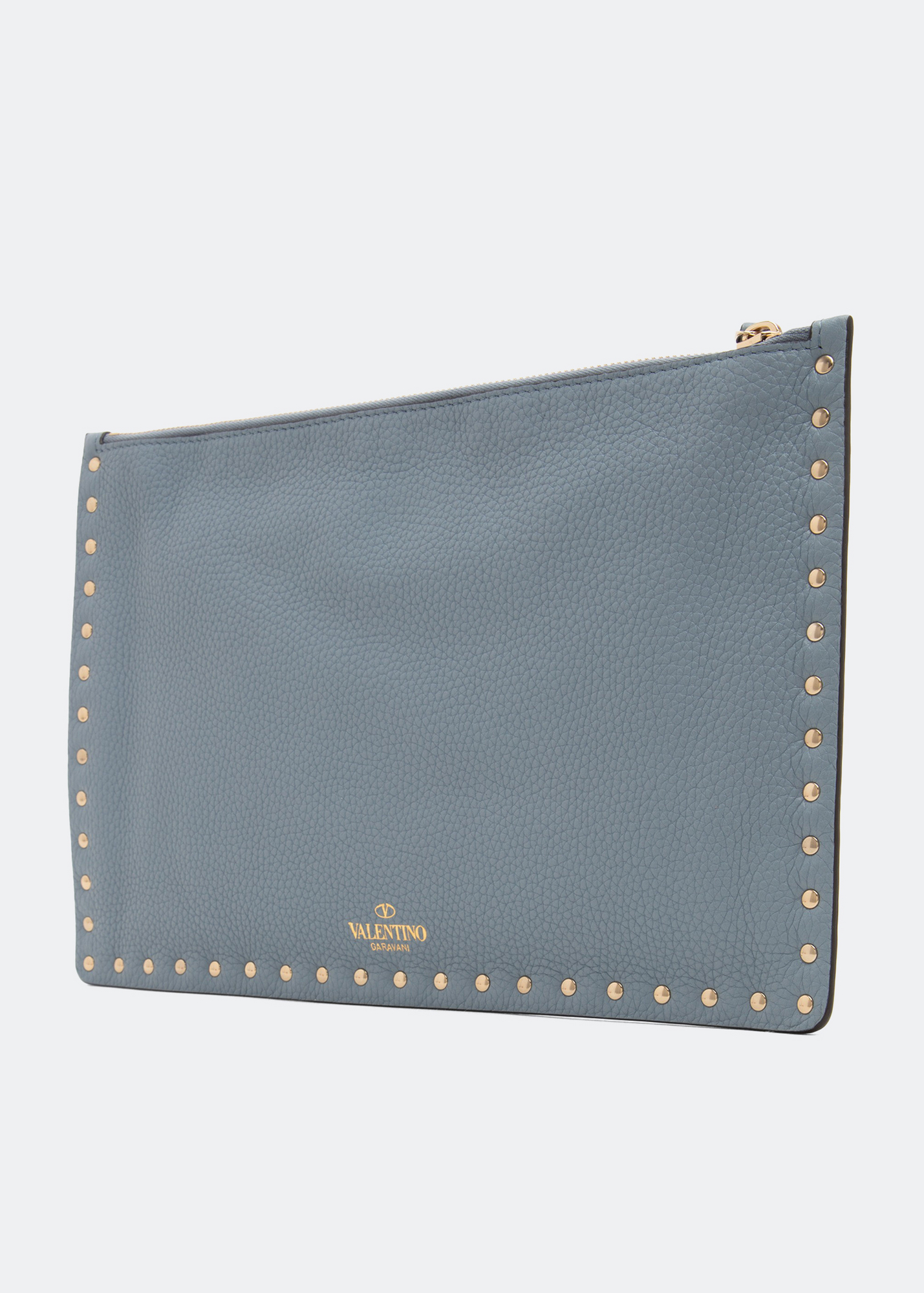 

Rockstud pouch, Blue