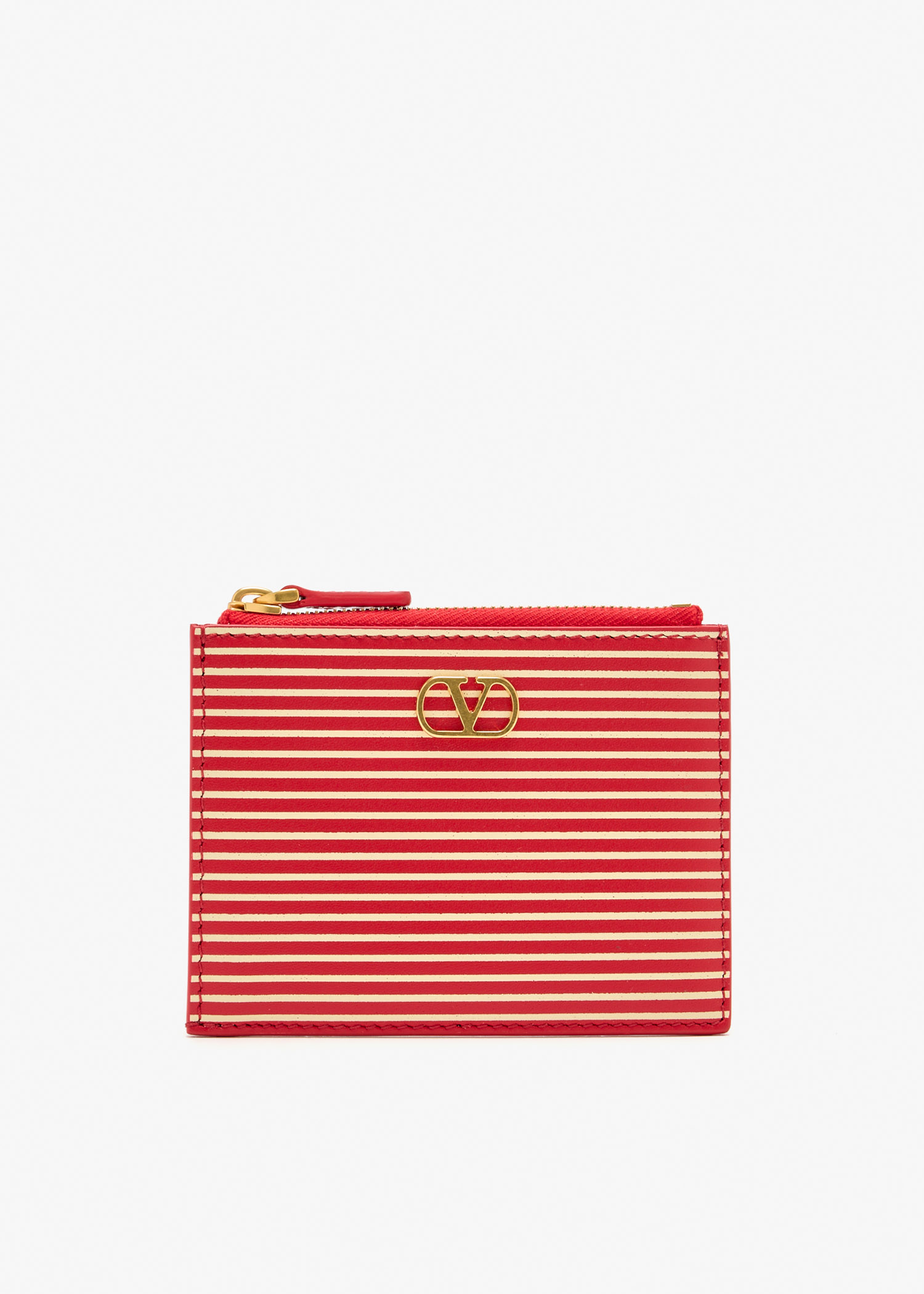 

VLogo Signature card holder, Red