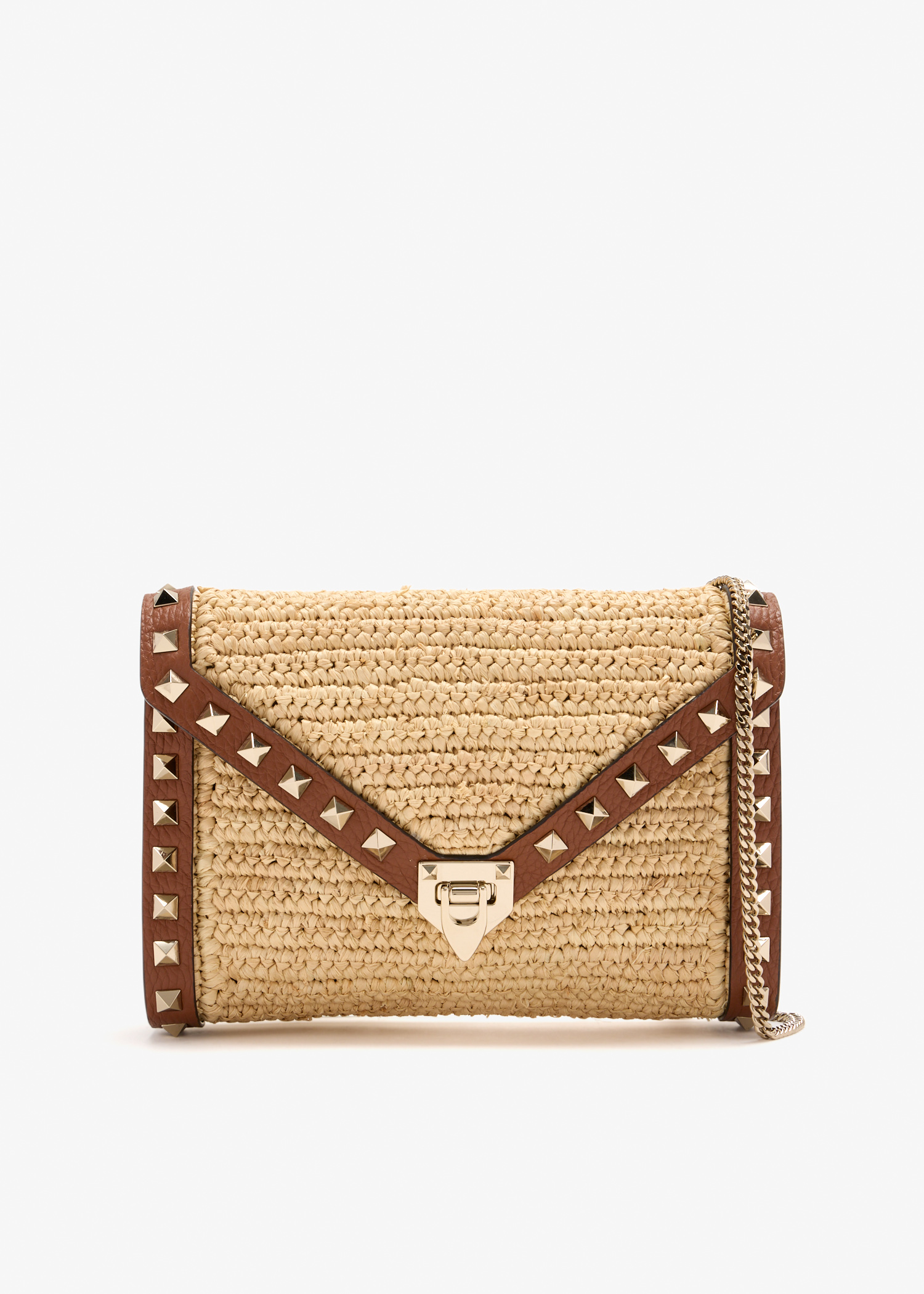

Rockstud mini bag, Beige