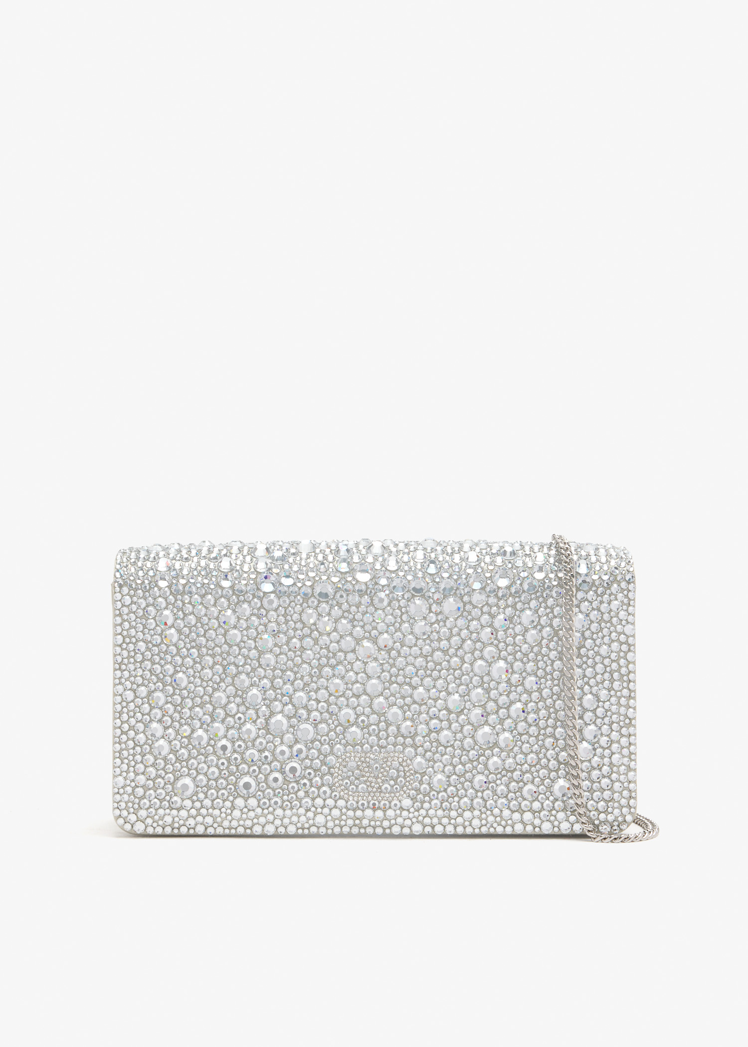 

VLogo Signature mini shoulder bag, Grey