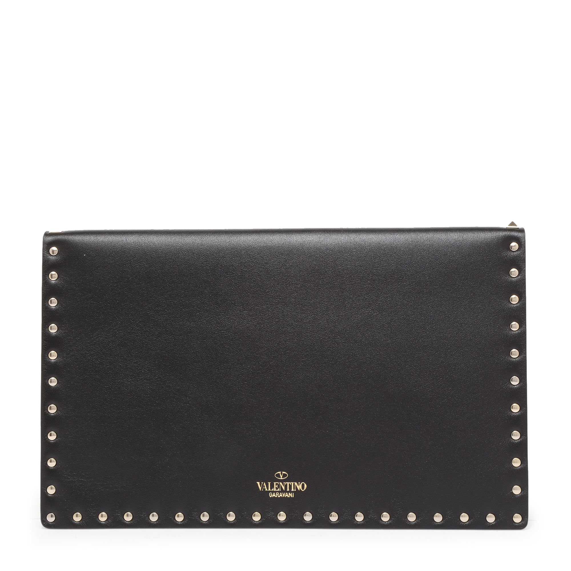 

Rockstud pouch, Black