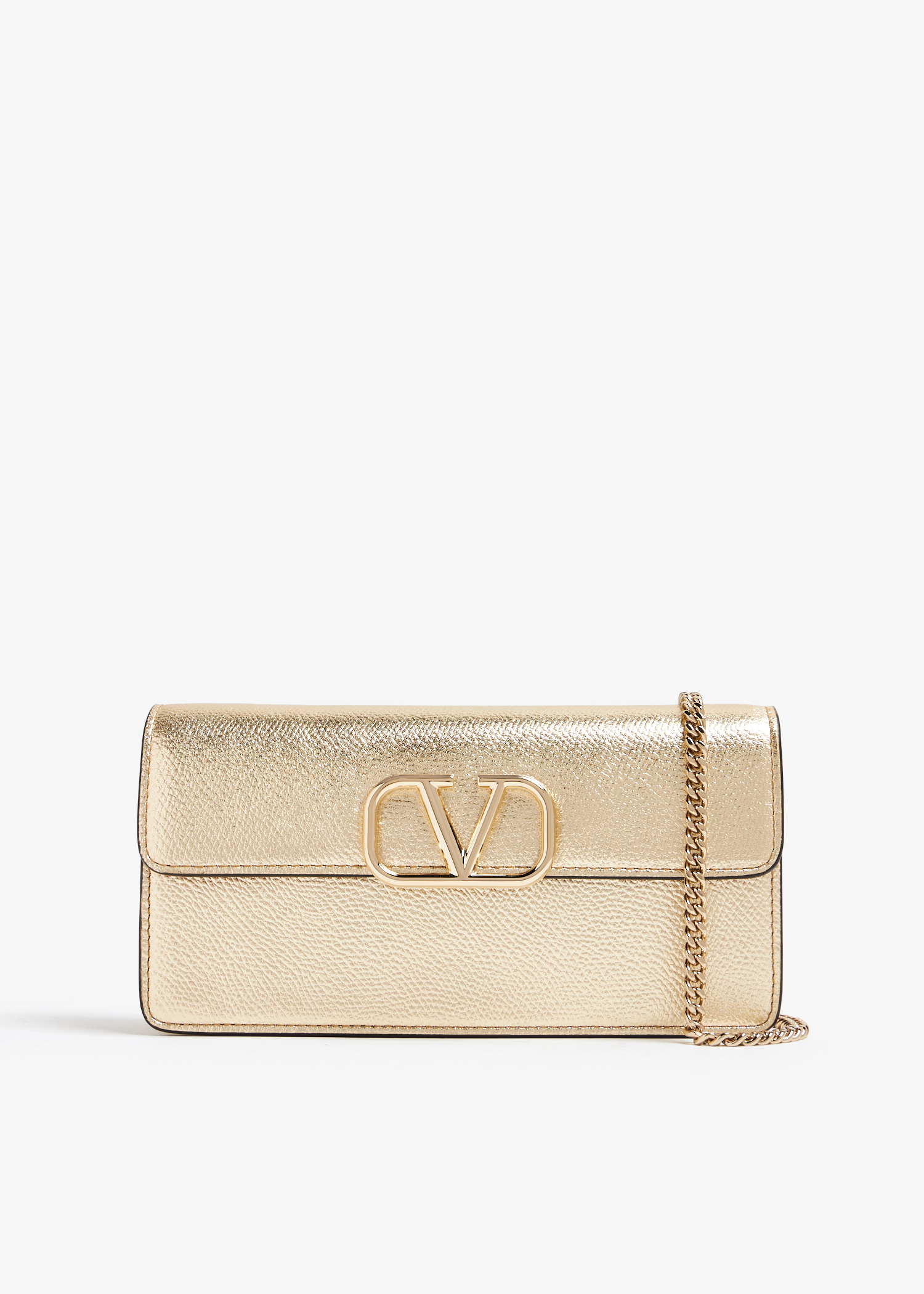 

VLogo Signature chain wallet, Gold