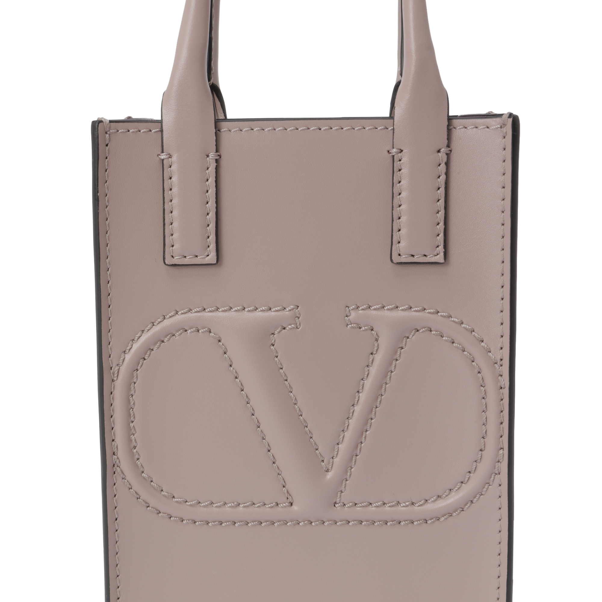 

VLogo mini tote bag, Beige