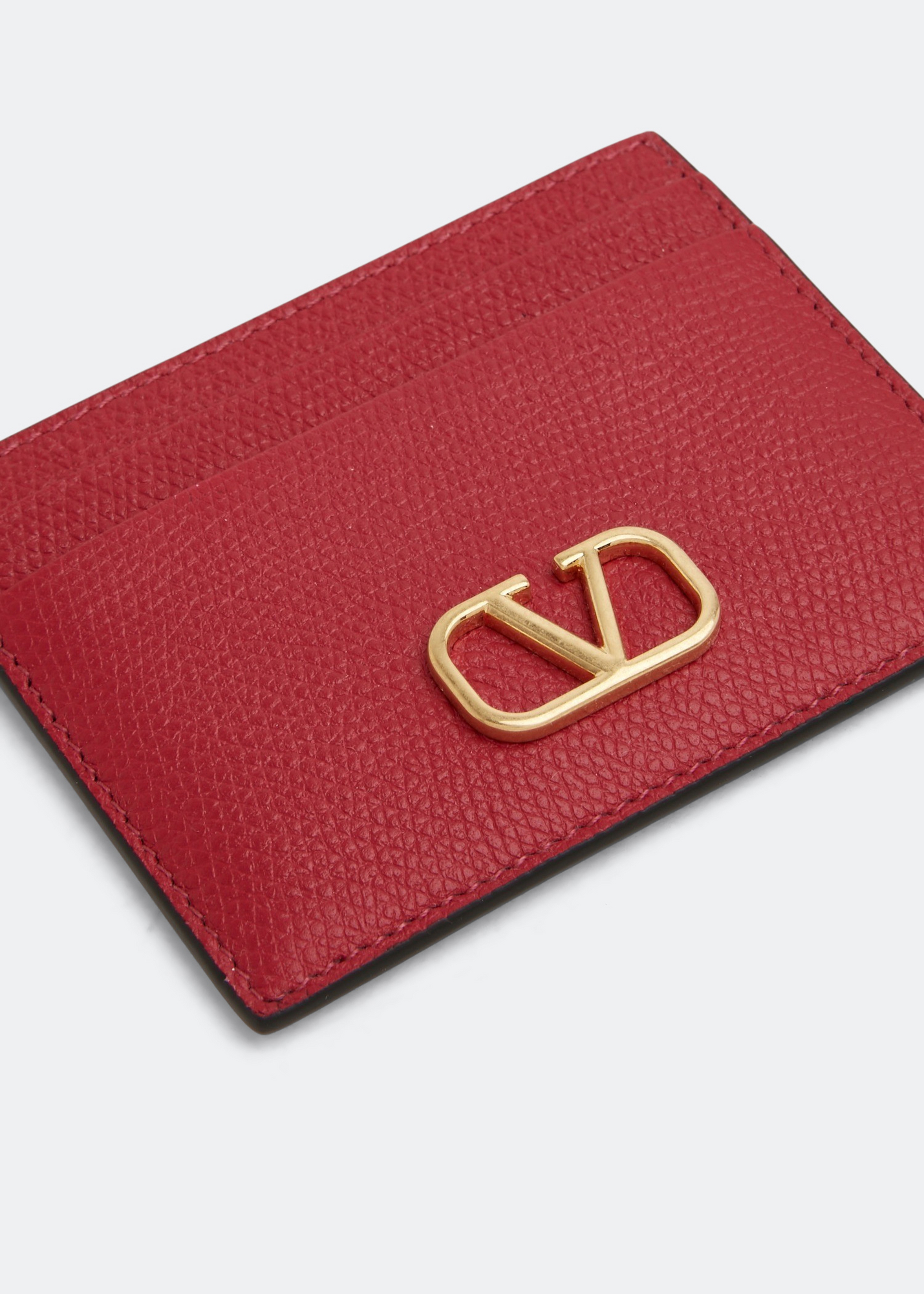 

VLogo Signature card case, Red