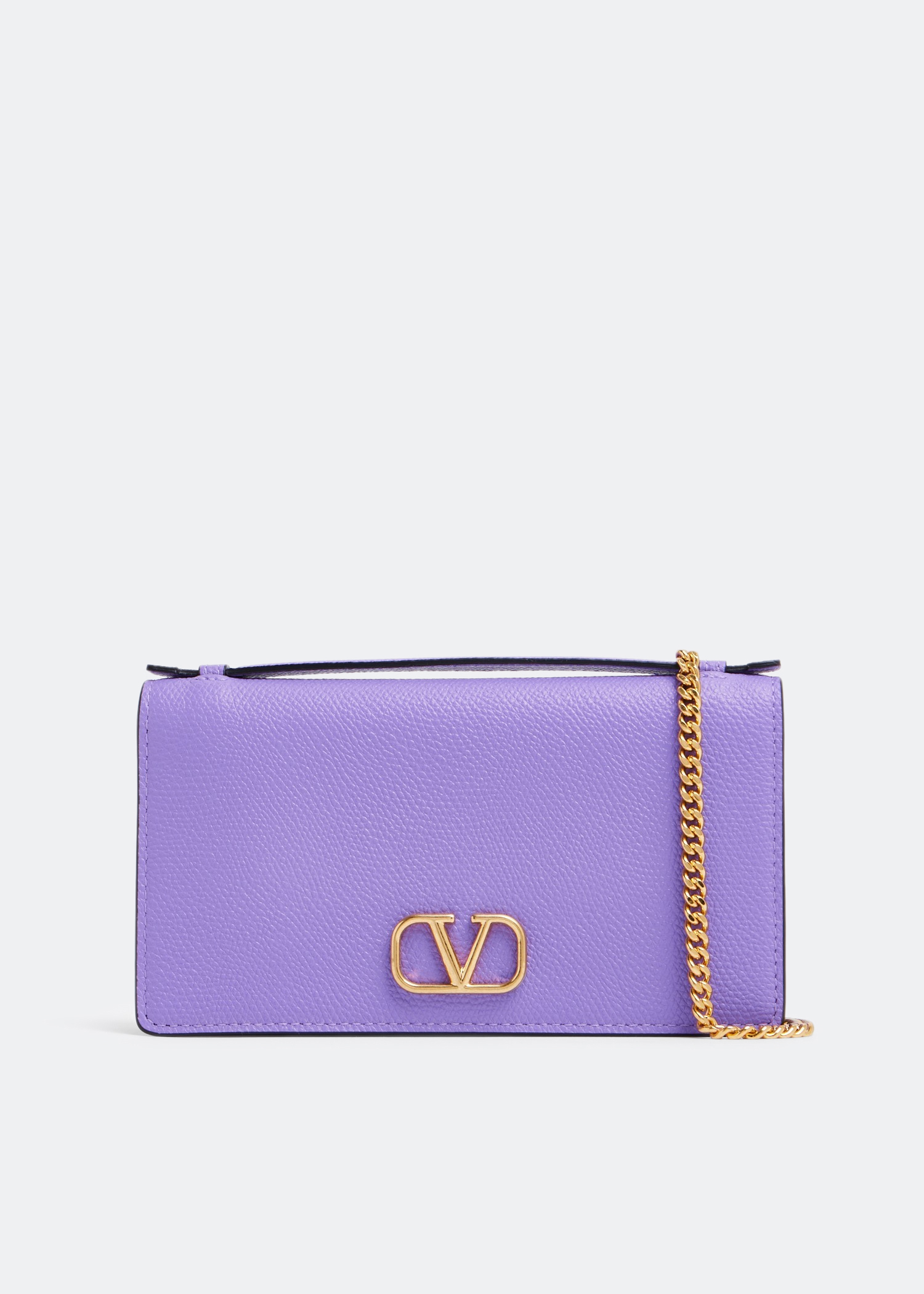 

VLogo Signature chain wallet, Purple