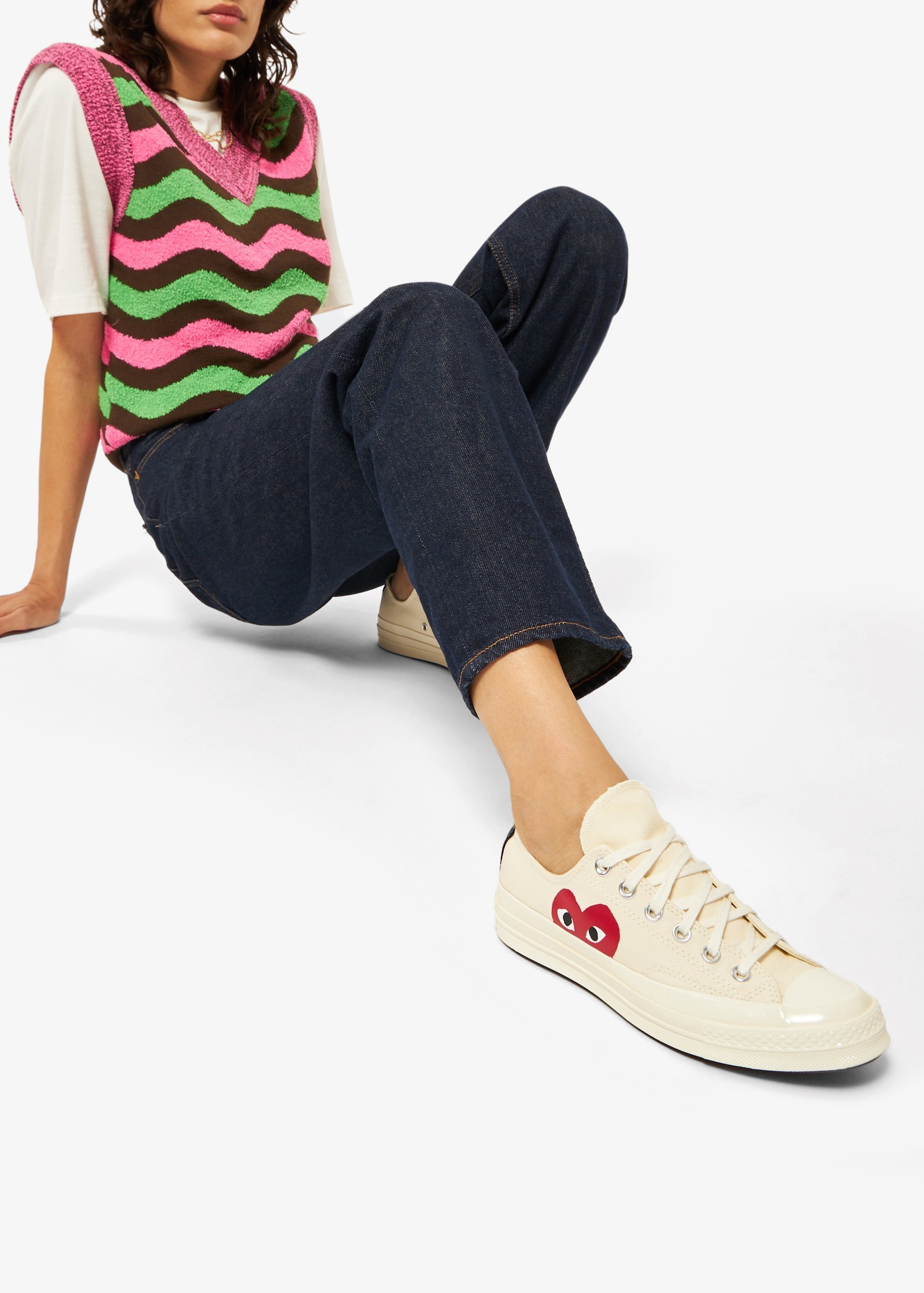 

PLAY X Converse sneakers, White