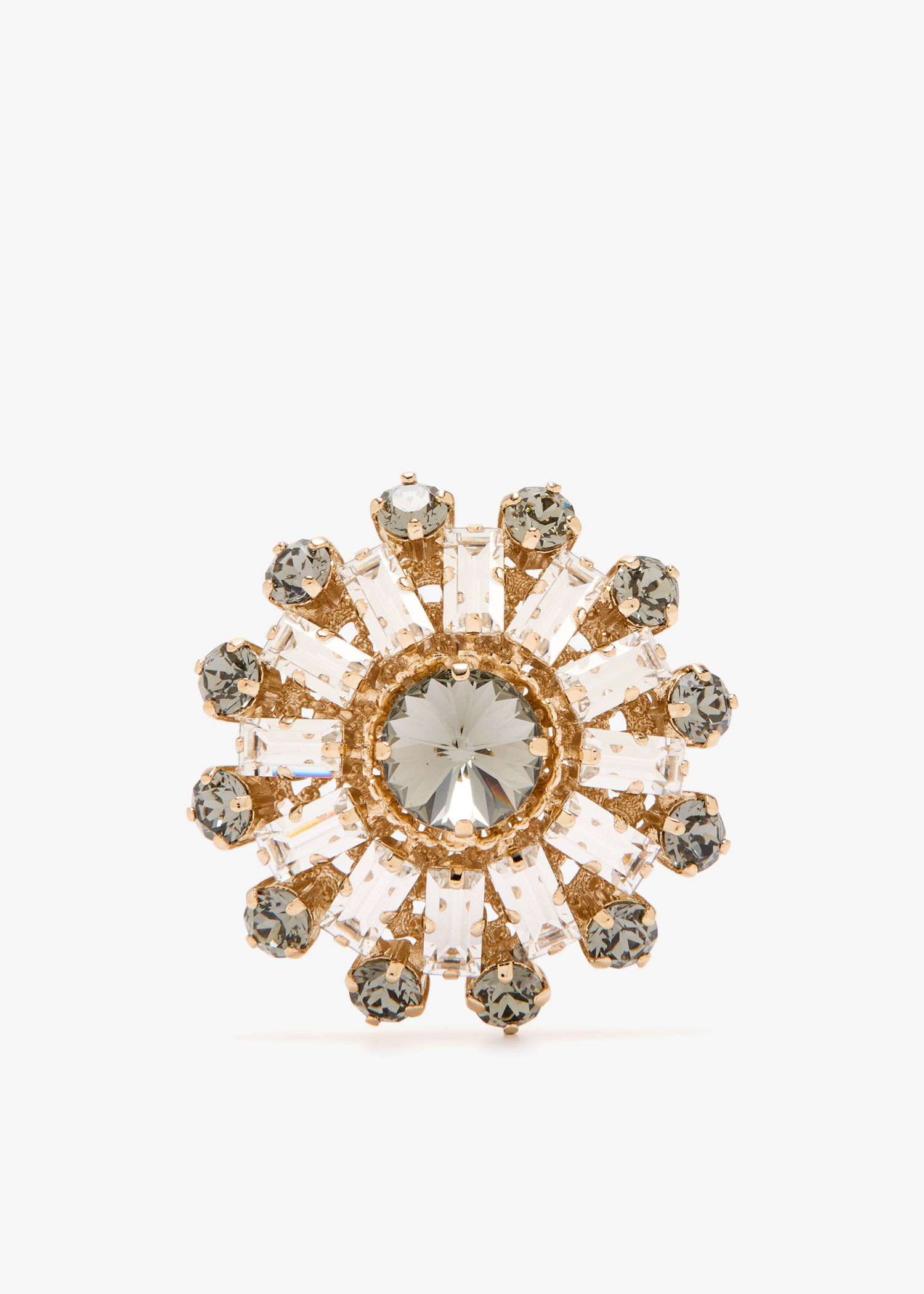 

Rhinestone brooch, Gold