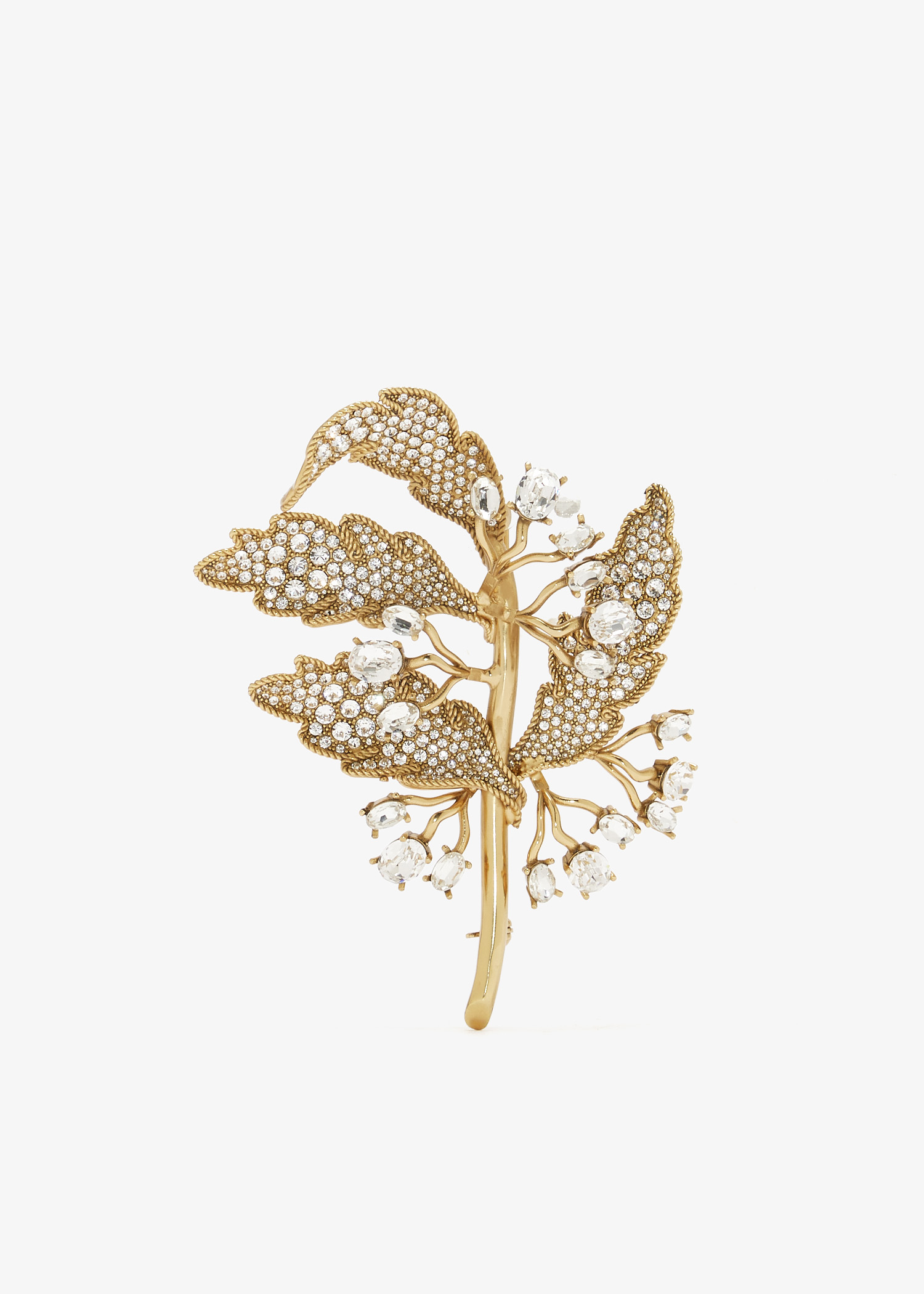 

Leaf Brooch, Gold