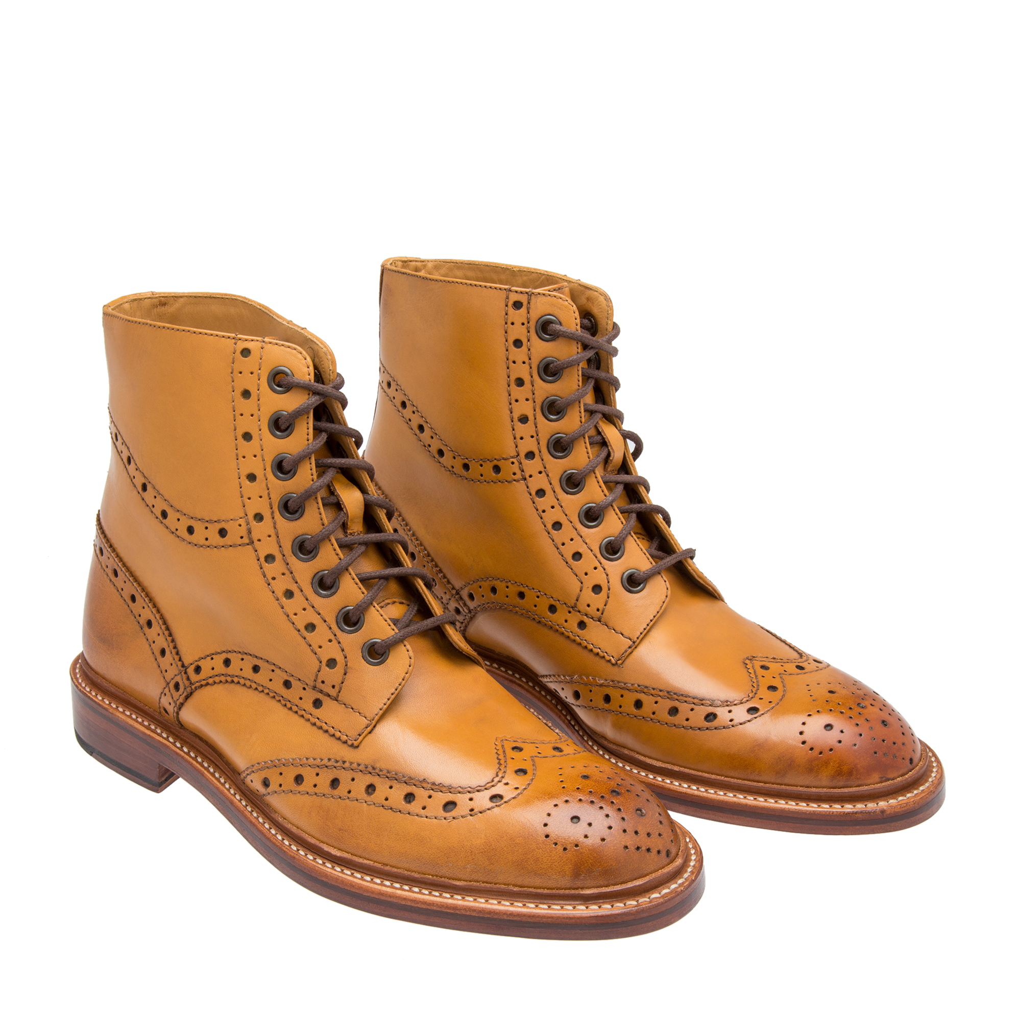 

Wren brogue boots, Brown