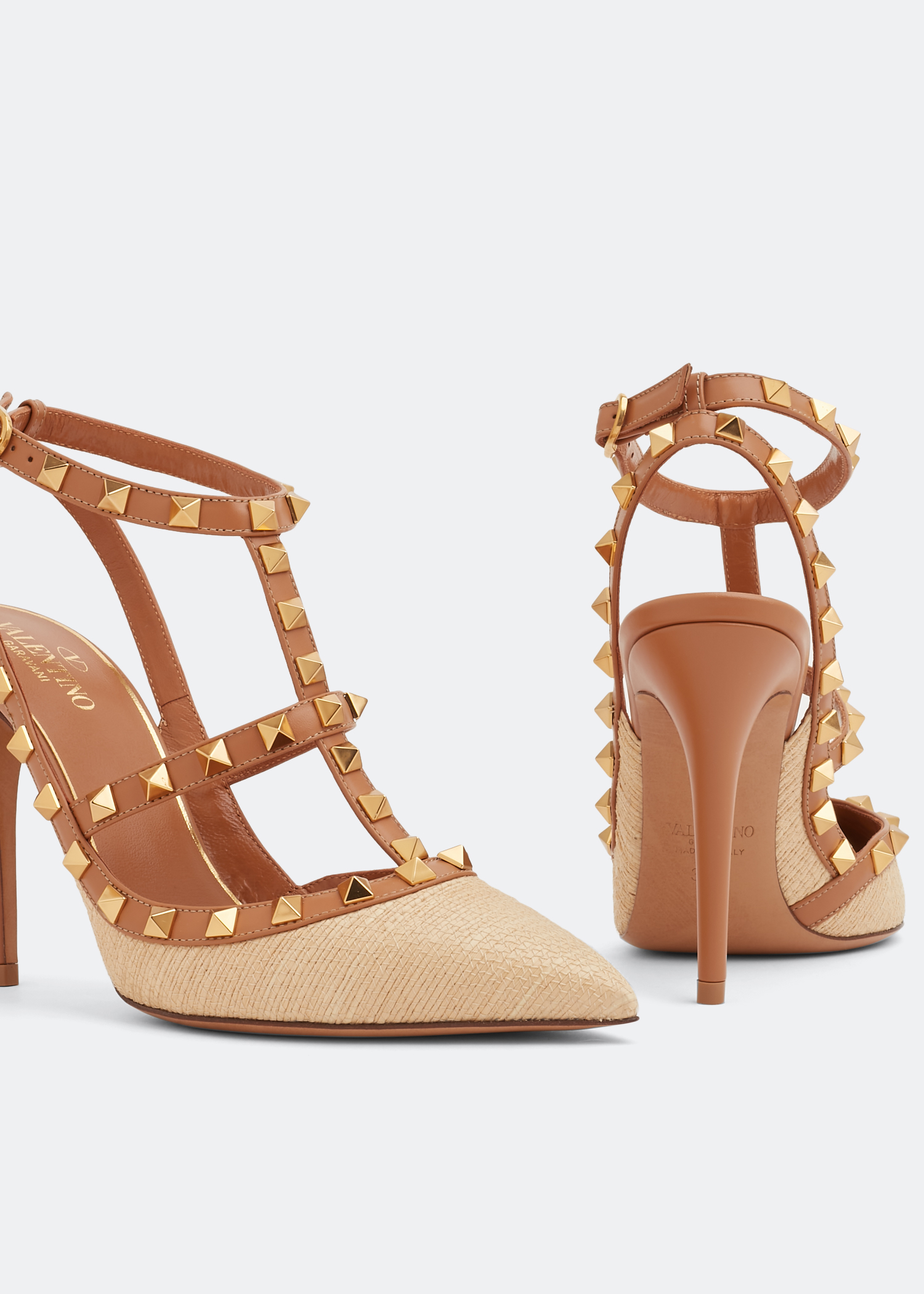 

Rockstud pumps, Beige