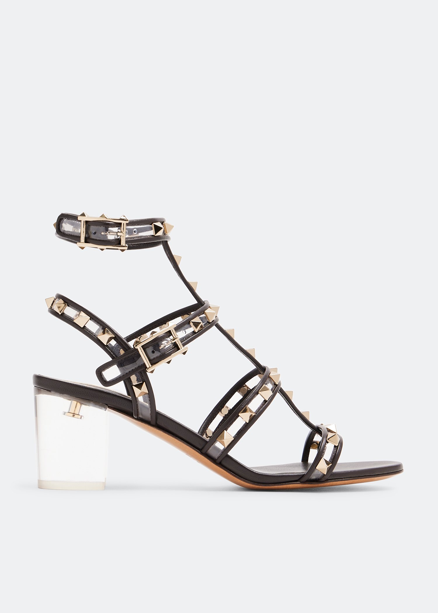 

Rockstud sandals, Brown